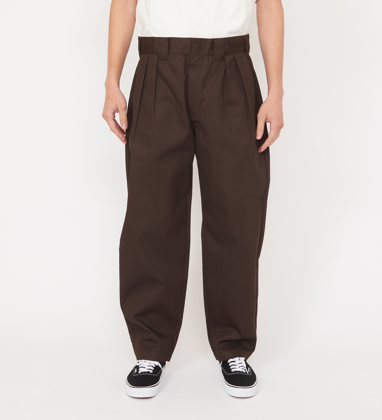 Dickies(ディッキーズ)の2タックワークパンツ|パンツ/パンツ/メンズ|ブラウン