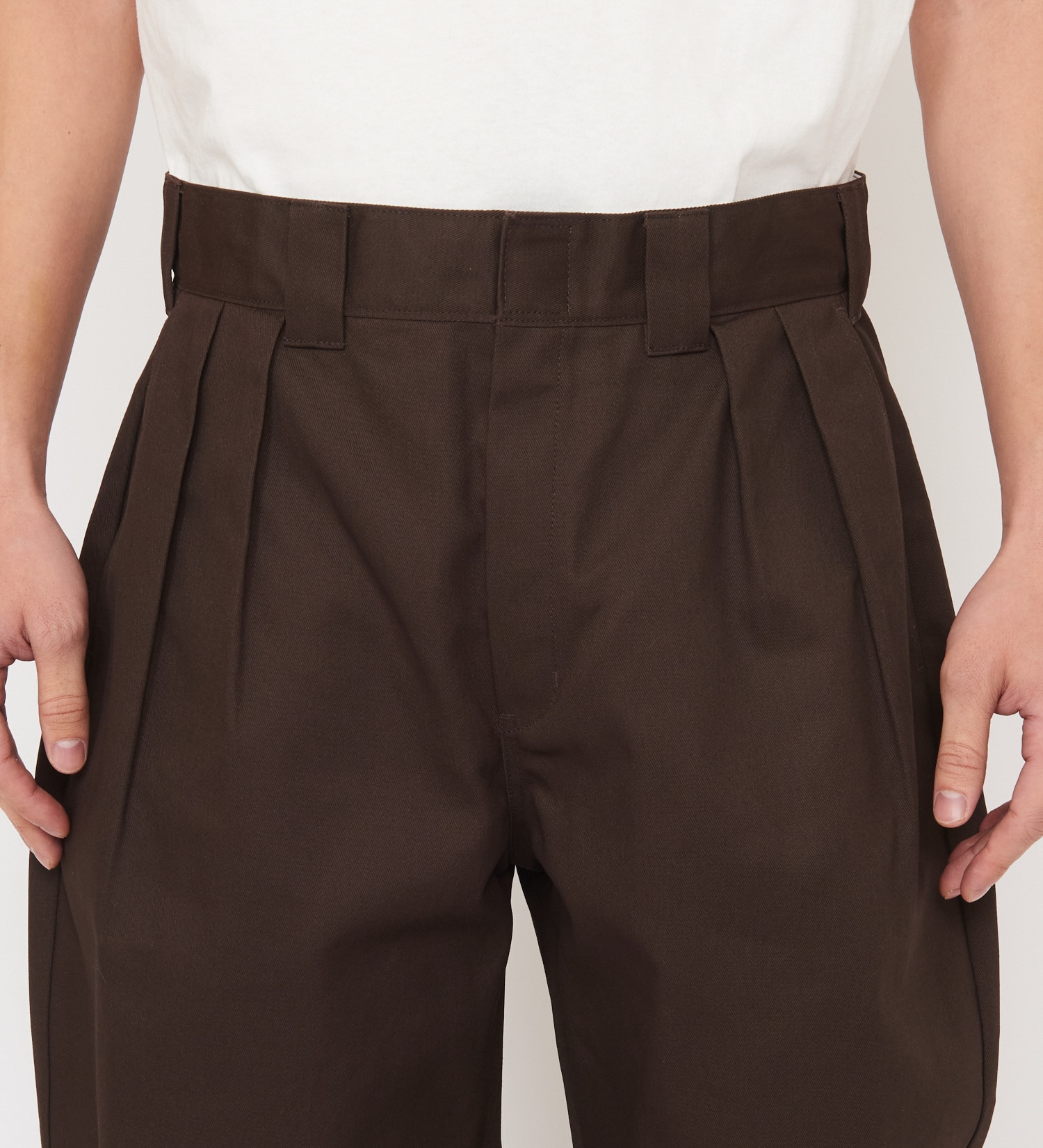 Dickies(ディッキーズ)の2タックワークパンツ|パンツ/パンツ/メンズ|ブラウン