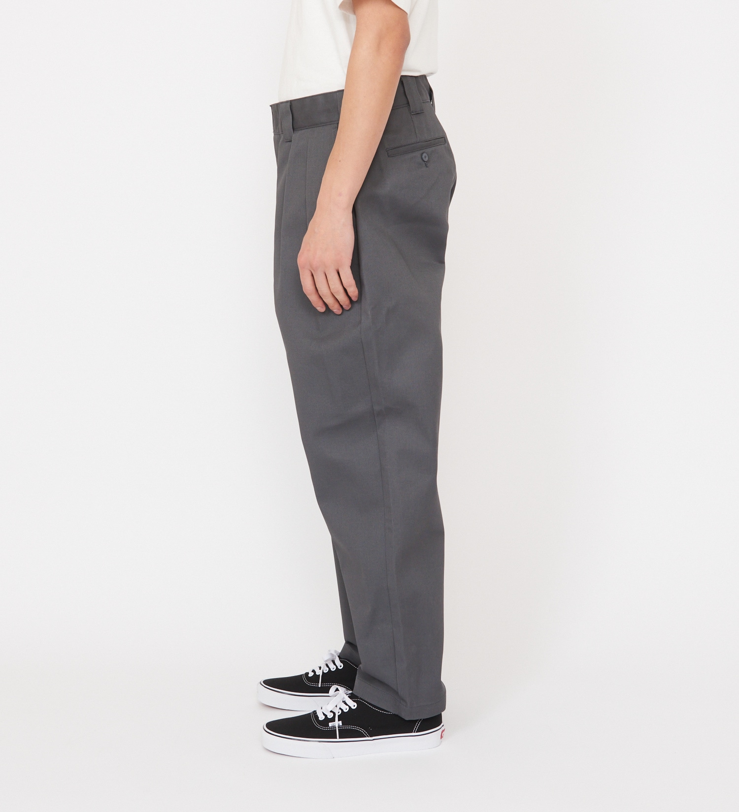 Dickies(ディッキーズ)の2タックワークパンツ|パンツ/パンツ/メンズ|チャコールグレー