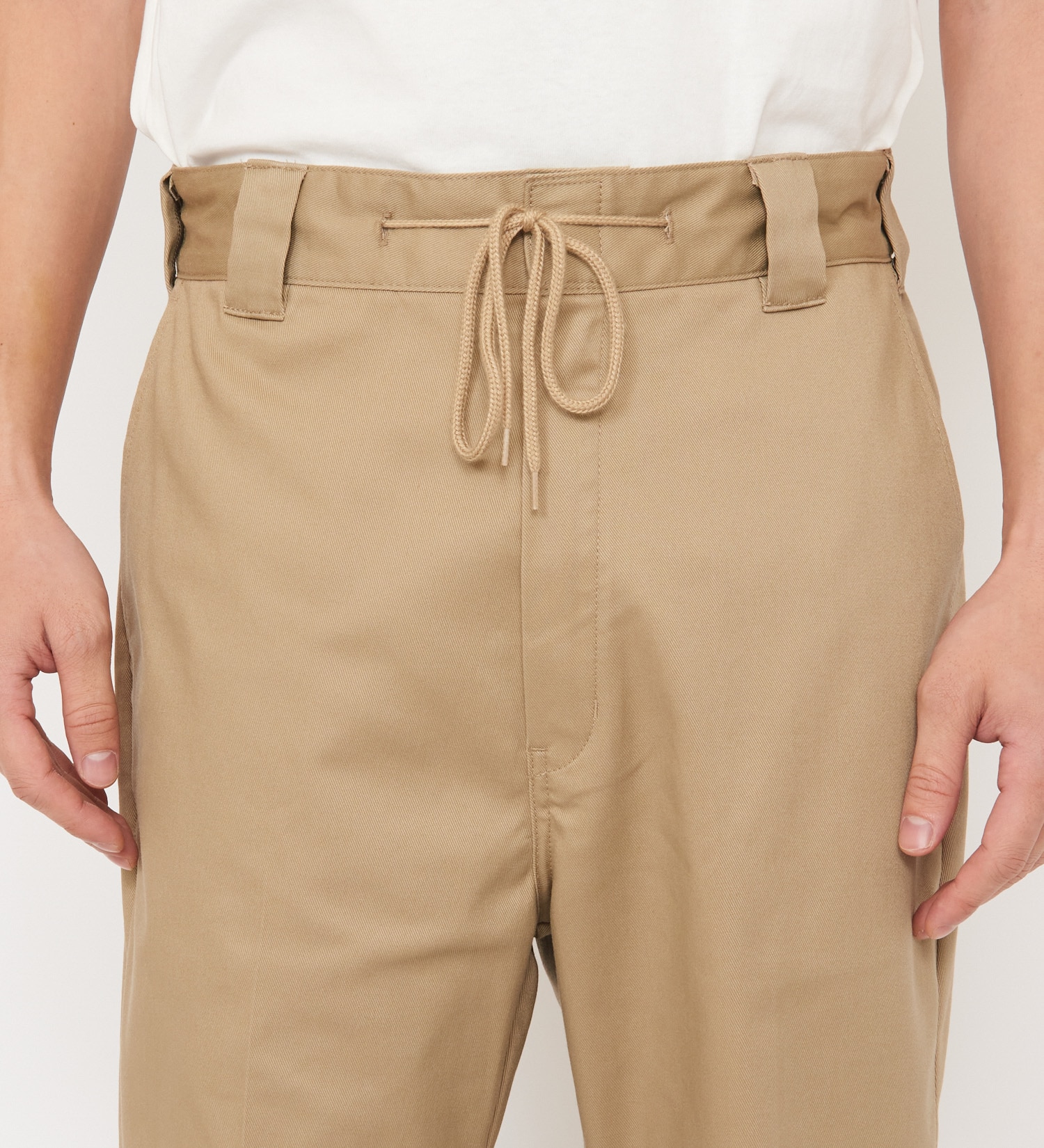 Dickies(ディッキーズ)のTCストレッチ ウエストイージー クロップドパンツ(8分丈)|パンツ/パンツ/メンズ|ベージュ