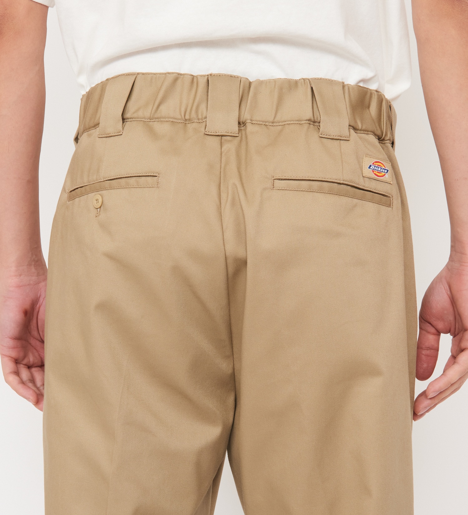 Dickies(ディッキーズ)のTCストレッチ ウエストイージー クロップドパンツ(8分丈)|パンツ/パンツ/メンズ|ベージュ