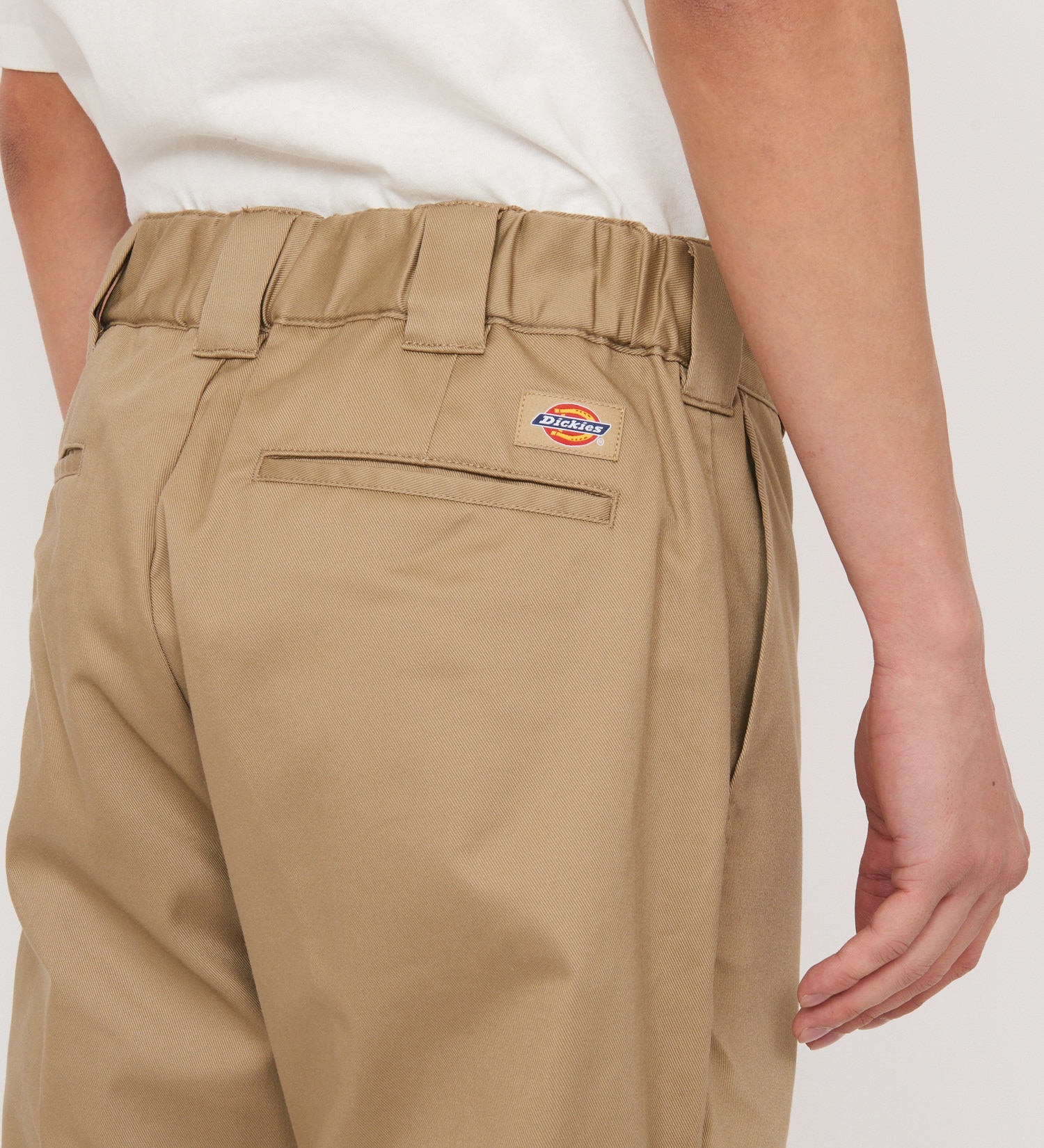 Dickies(ディッキーズ)のTCストレッチ ウエストイージー クロップドパンツ(8分丈)|パンツ/パンツ/メンズ|ベージュ