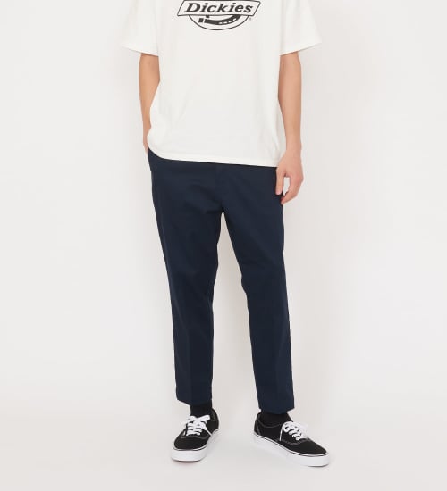 Dickies(ディッキーズ)のTCストレッチ ウエストイージー クロップドパンツ(8分丈)|パンツ/パンツ/メンズ|ネイビー