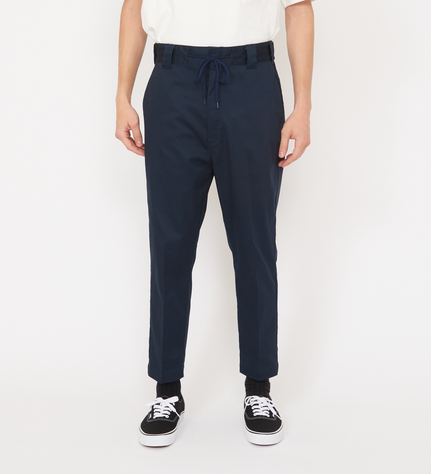 Dickies(ディッキーズ)のTCストレッチ ウエストイージー クロップドパンツ(8分丈)|パンツ/パンツ/メンズ|ネイビー