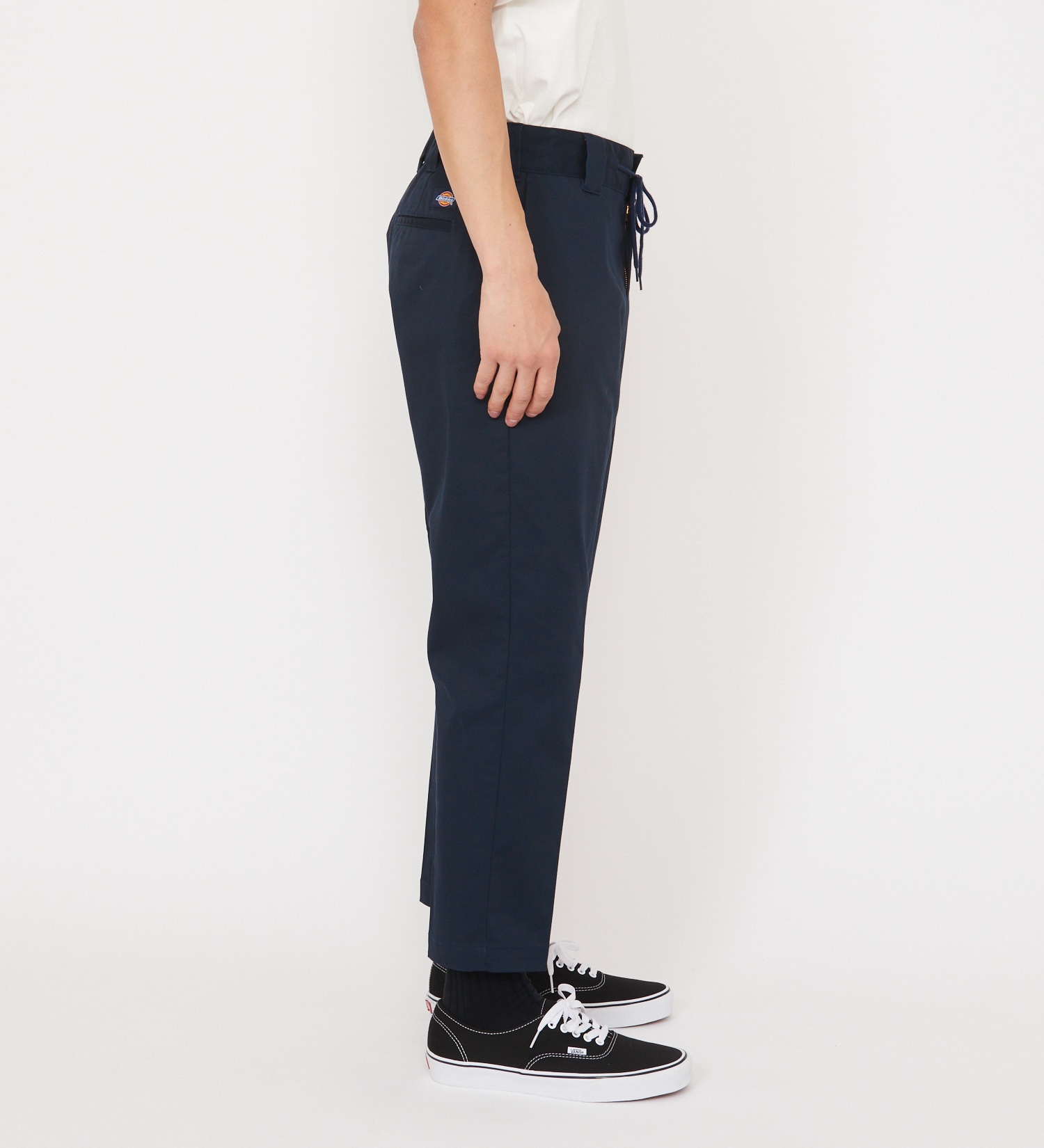 Dickies(ディッキーズ)のTCストレッチ ウエストイージー クロップドパンツ(8分丈)|パンツ/パンツ/メンズ|ネイビー