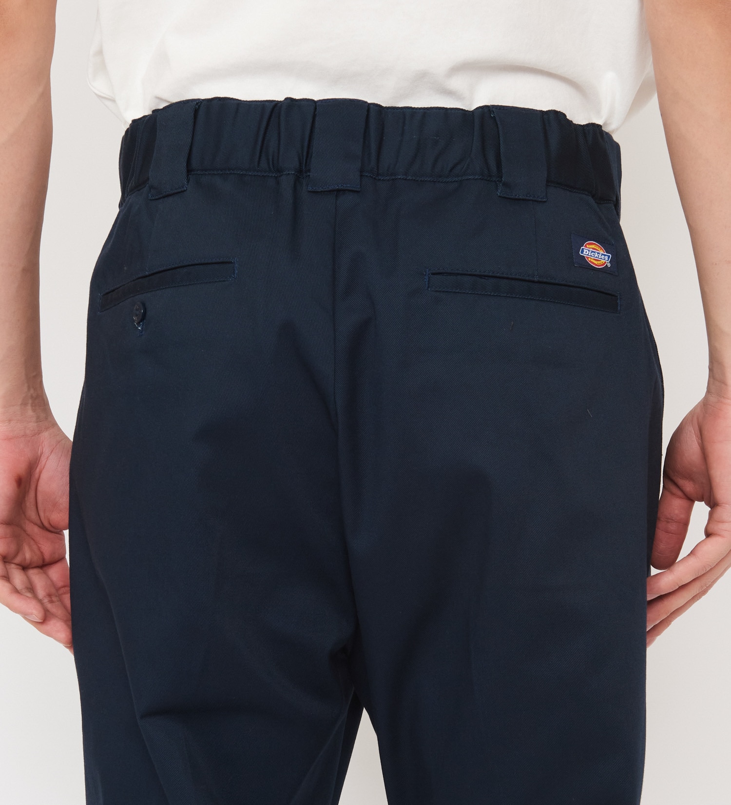 Dickies(ディッキーズ)のTCストレッチ ウエストイージー クロップドパンツ(8分丈)|パンツ/パンツ/メンズ|ネイビー