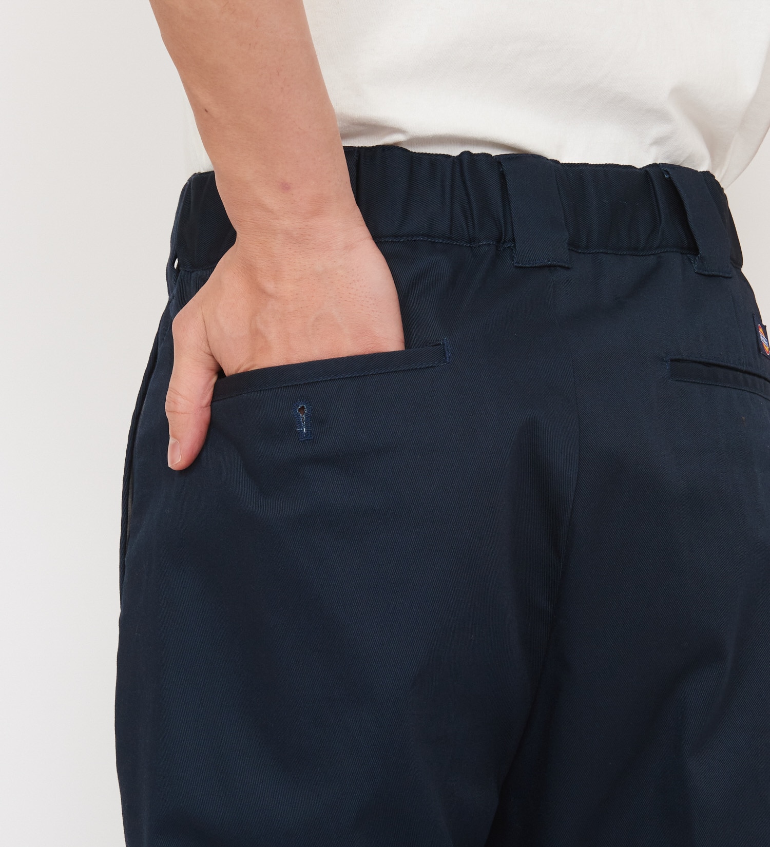 Dickies(ディッキーズ)のTCストレッチ ウエストイージー クロップドパンツ(8分丈)|パンツ/パンツ/メンズ|ネイビー