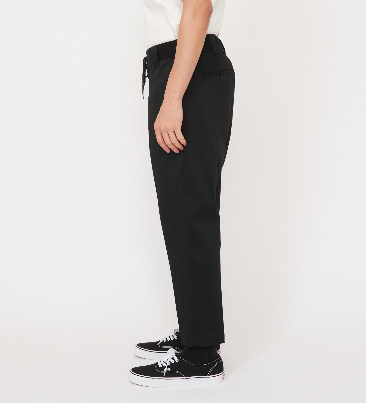 Dickies(ディッキーズ)のTCストレッチ ウエストイージー クロップドパンツ(8分丈)|パンツ/パンツ/メンズ|ブラック