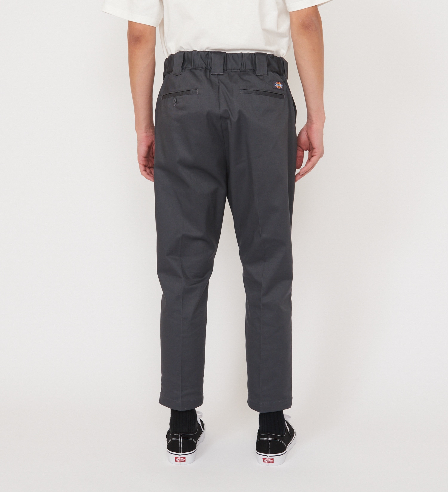 Dickies(ディッキーズ)のTCストレッチ ウエストイージー クロップドパンツ(8分丈)|パンツ/パンツ/メンズ|チャコールグレー