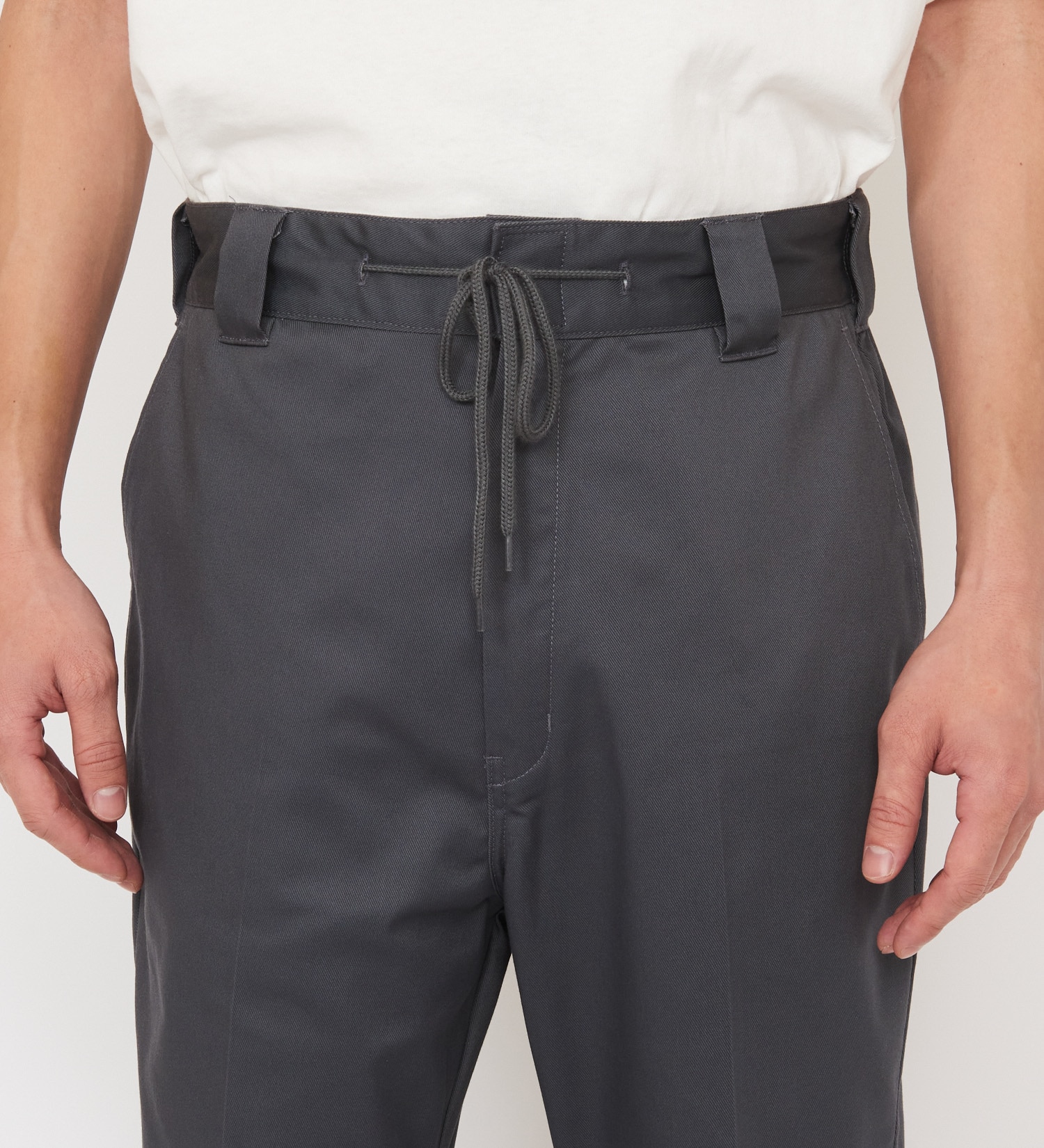 Dickies(ディッキーズ)のTCストレッチ ウエストイージー クロップドパンツ(8分丈)|パンツ/パンツ/メンズ|チャコールグレー