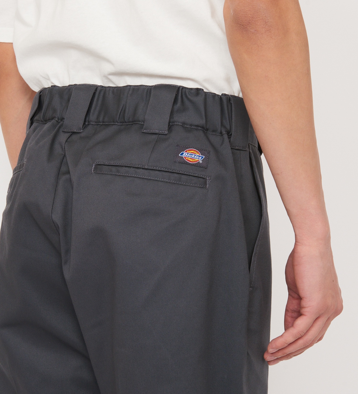 Dickies(ディッキーズ)のTCストレッチ ウエストイージー クロップドパンツ(8分丈)|パンツ/パンツ/メンズ|チャコールグレー