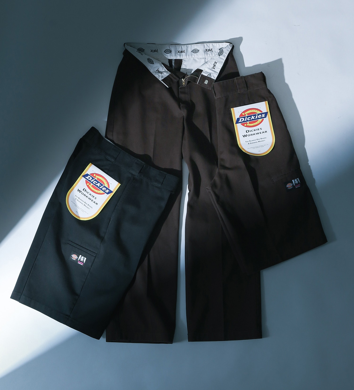 Dickies(ディッキーズ)の【Dickies x X-girl】WASHED WORK PANTS|パンツ/パンツ/レディース|ダークブラウン