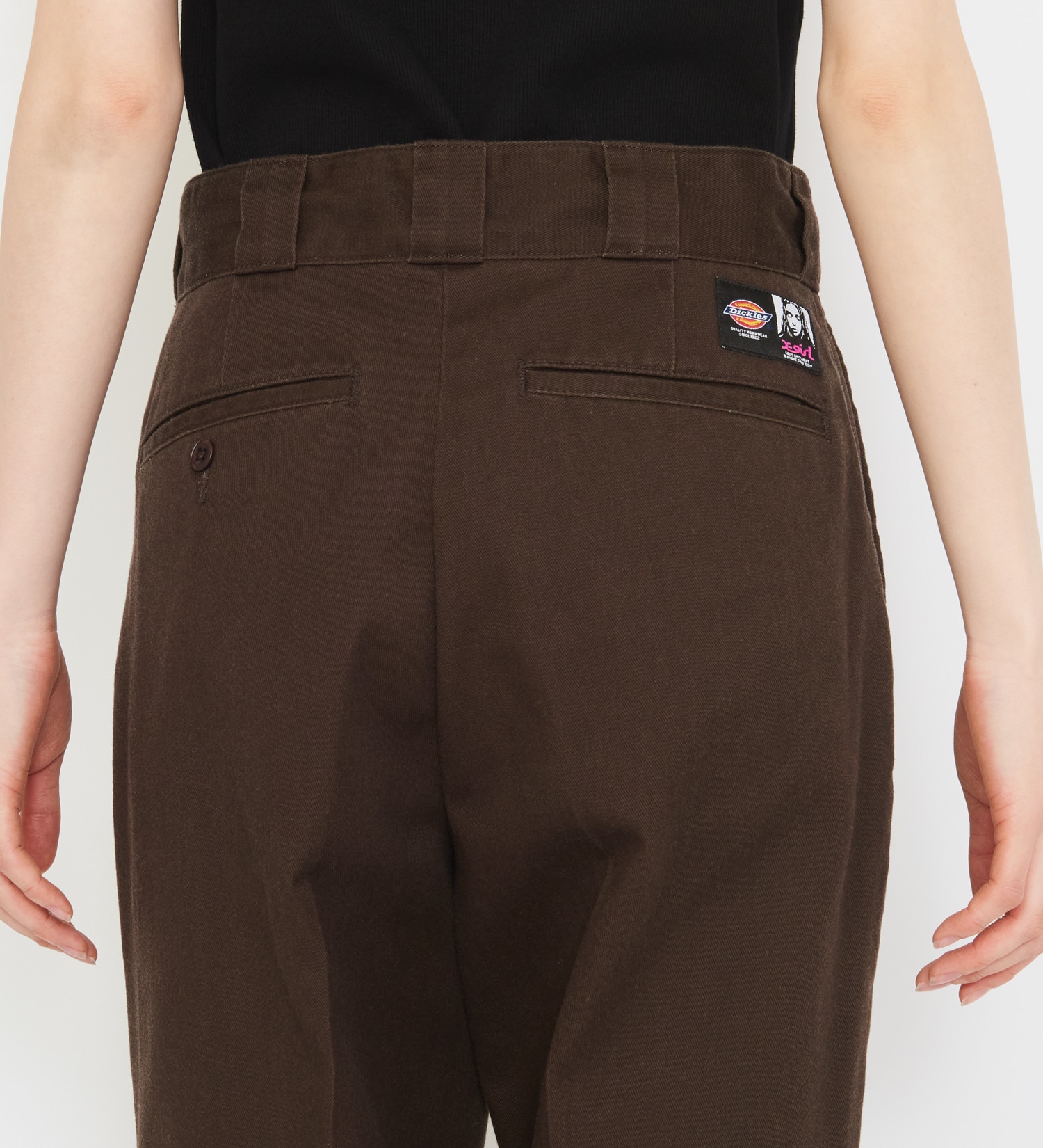 Dickies(ディッキーズ)の【Dickies x X-girl】WASHED WORK PANTS|パンツ/パンツ/レディース|ダークブラウン