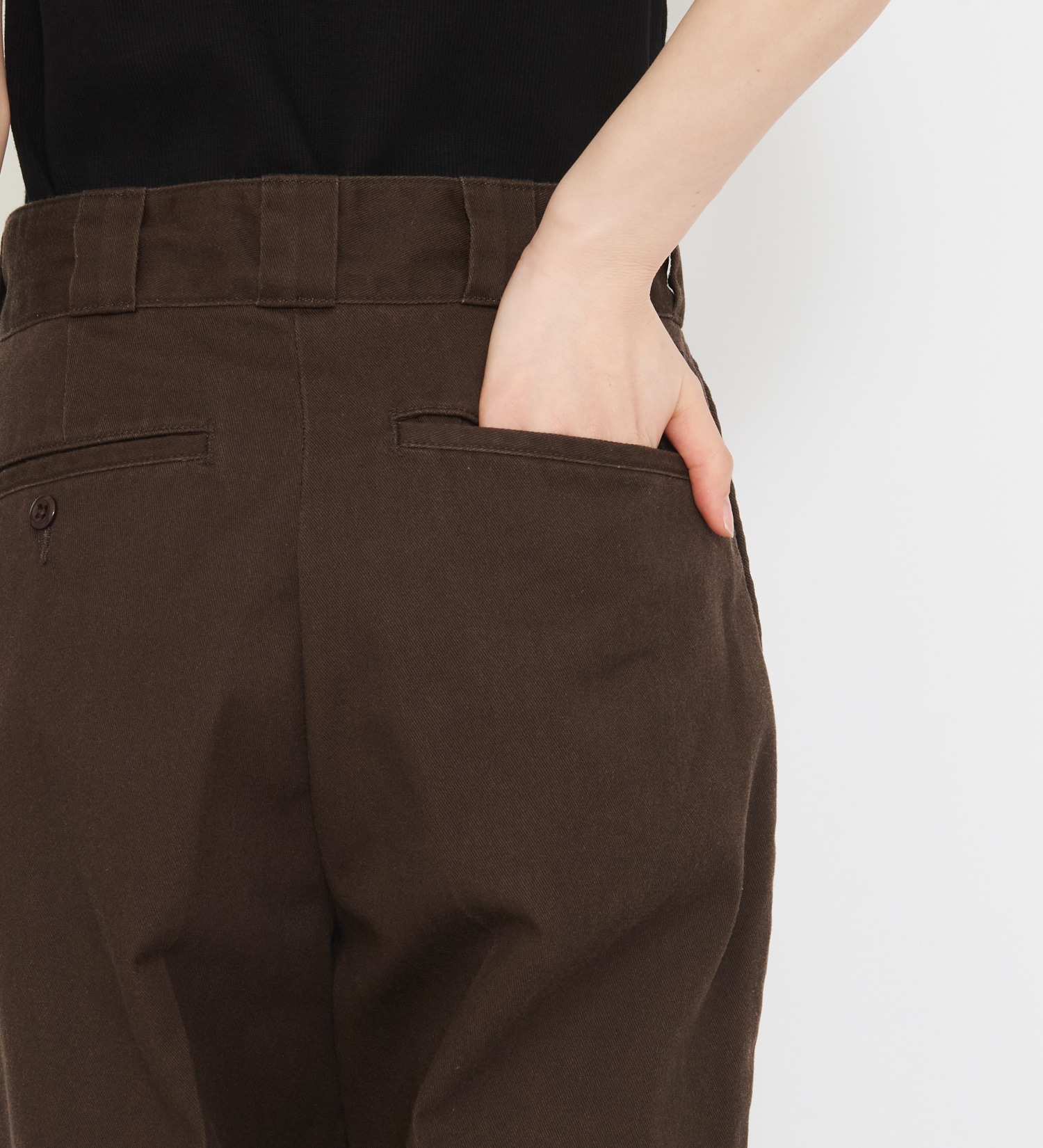 Dickies(ディッキーズ)の【Dickies x X-girl】WASHED WORK PANTS|パンツ/パンツ/レディース|ダークブラウン