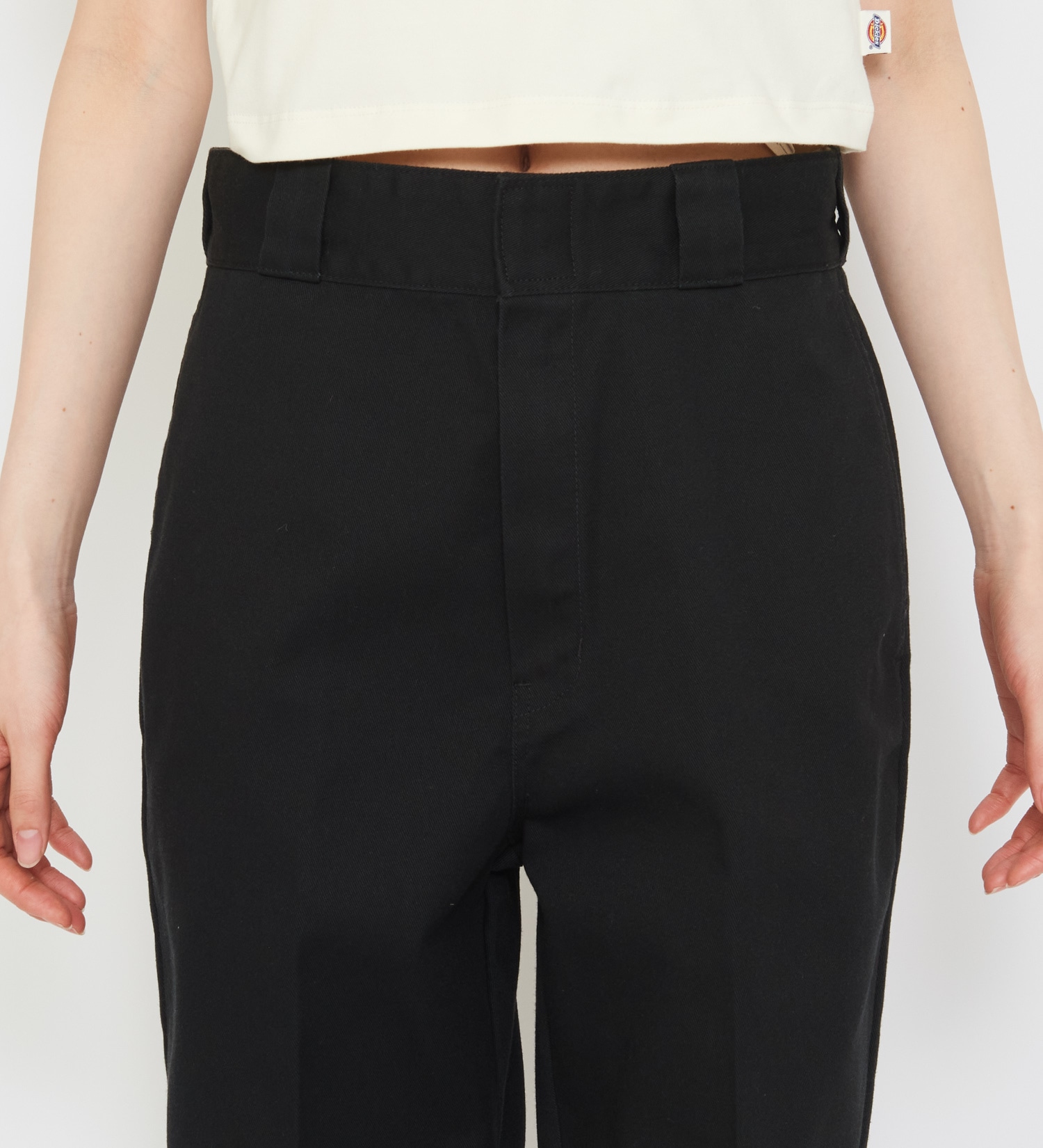Dickies(ディッキーズ)の【Dickies x X-girl】WASHED WORK PANTS|パンツ/パンツ/レディース|ブラック