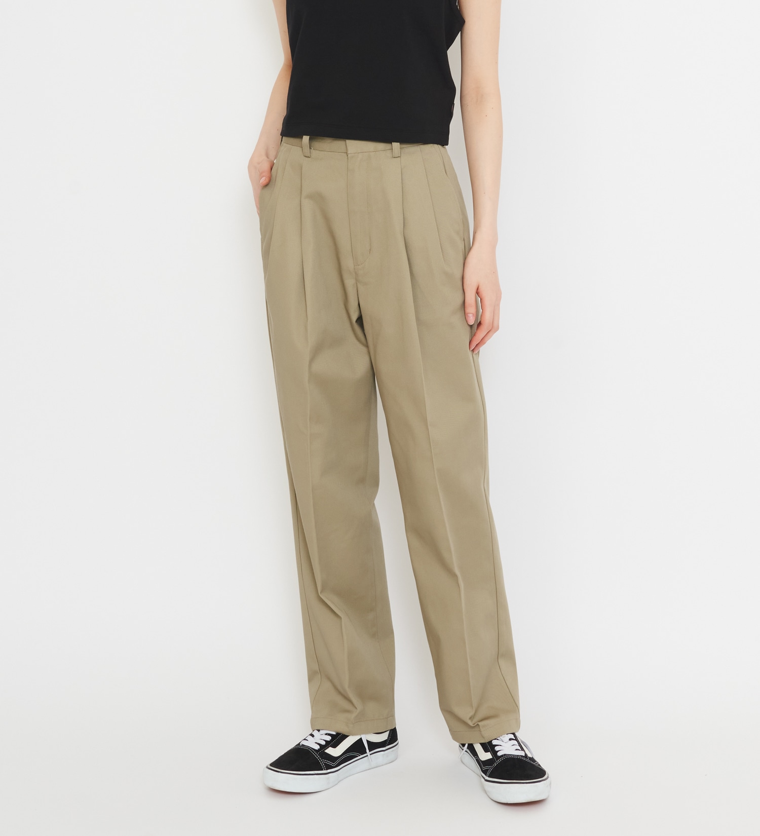 Dickies(ディッキーズ)のレディース Bレッグパンツ|パンツ/パンツ/レディース|ベージュ