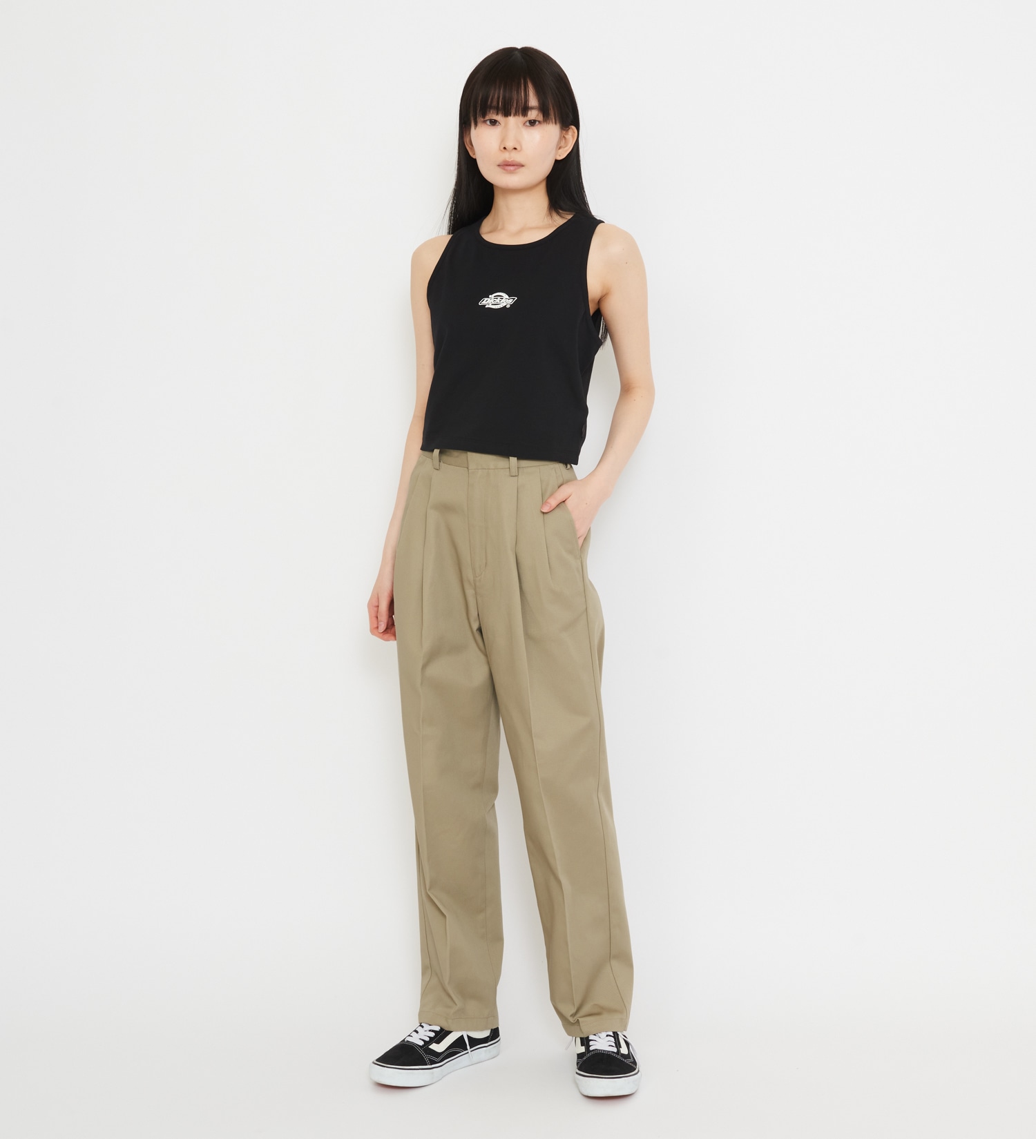 Dickies(ディッキーズ)のレディース Bレッグパンツ|パンツ/パンツ/レディース|ベージュ