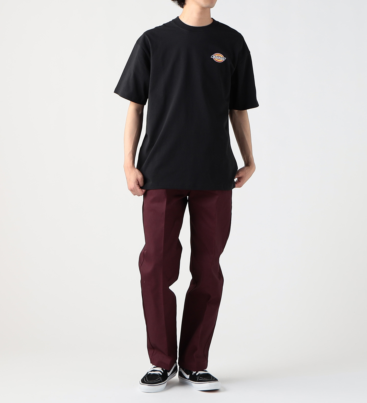 Dickies(ディッキーズ)のベーシック ロゴプリントTシャツ 半袖|トップス/Tシャツ/カットソー/メンズ|ブラック