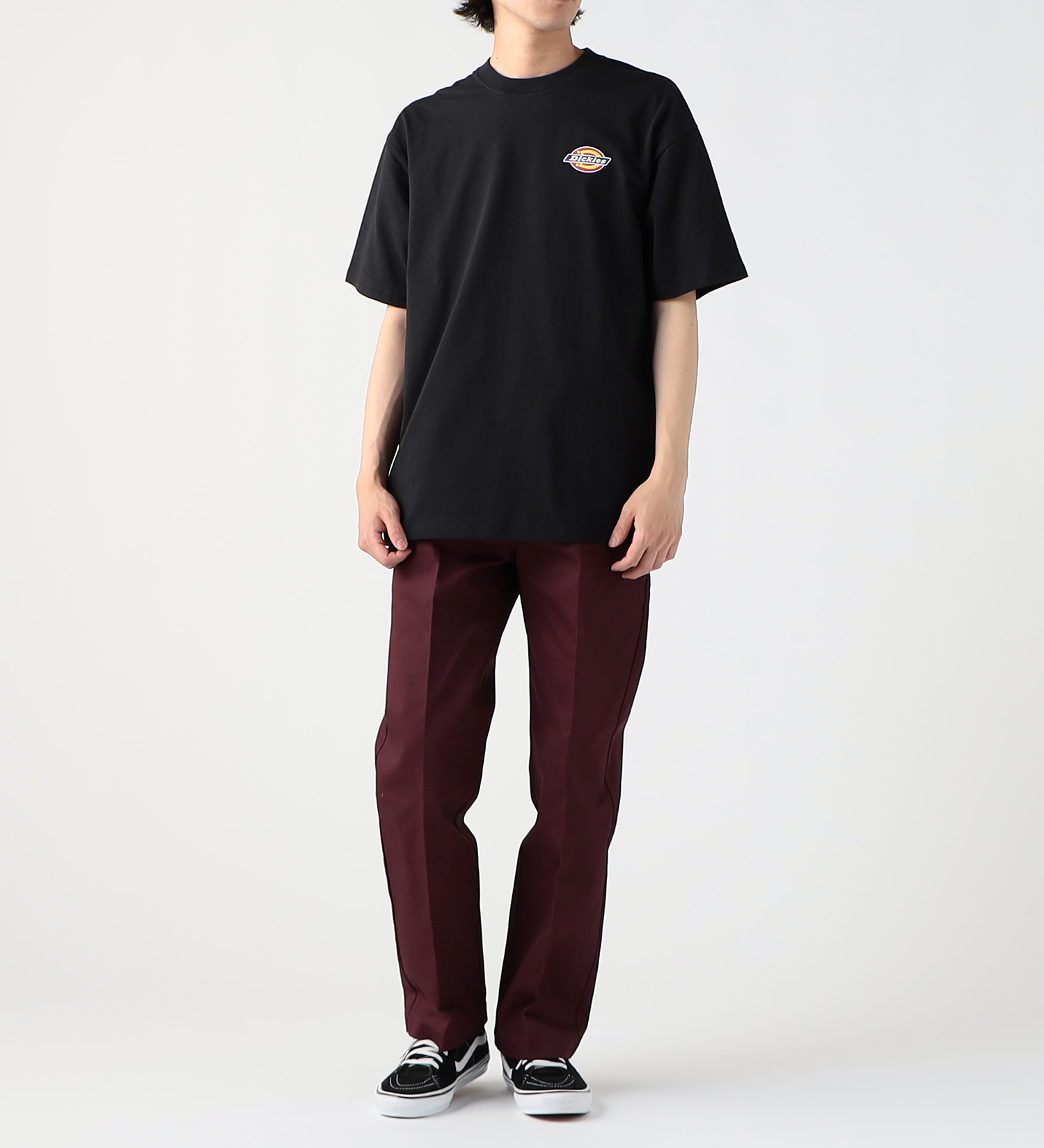 Dickies(ディッキーズ)のベーシック ロゴプリントTシャツ 半袖|トップス/Tシャツ/カットソー/メンズ|ブラック