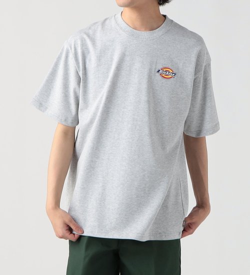 Dickies(ディッキーズ)のベーシック ロゴプリントTシャツ 半袖|トップス/Tシャツ/カットソー/メンズ|グレー