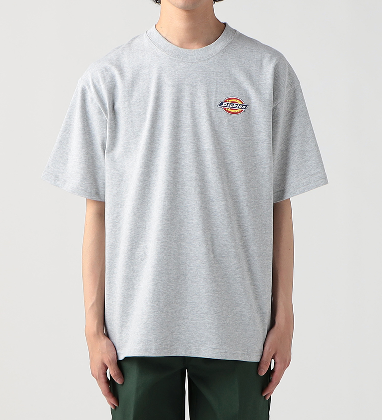 Dickies(ディッキーズ)のベーシック ロゴプリントTシャツ 半袖|トップス/Tシャツ/カットソー/メンズ|グレー