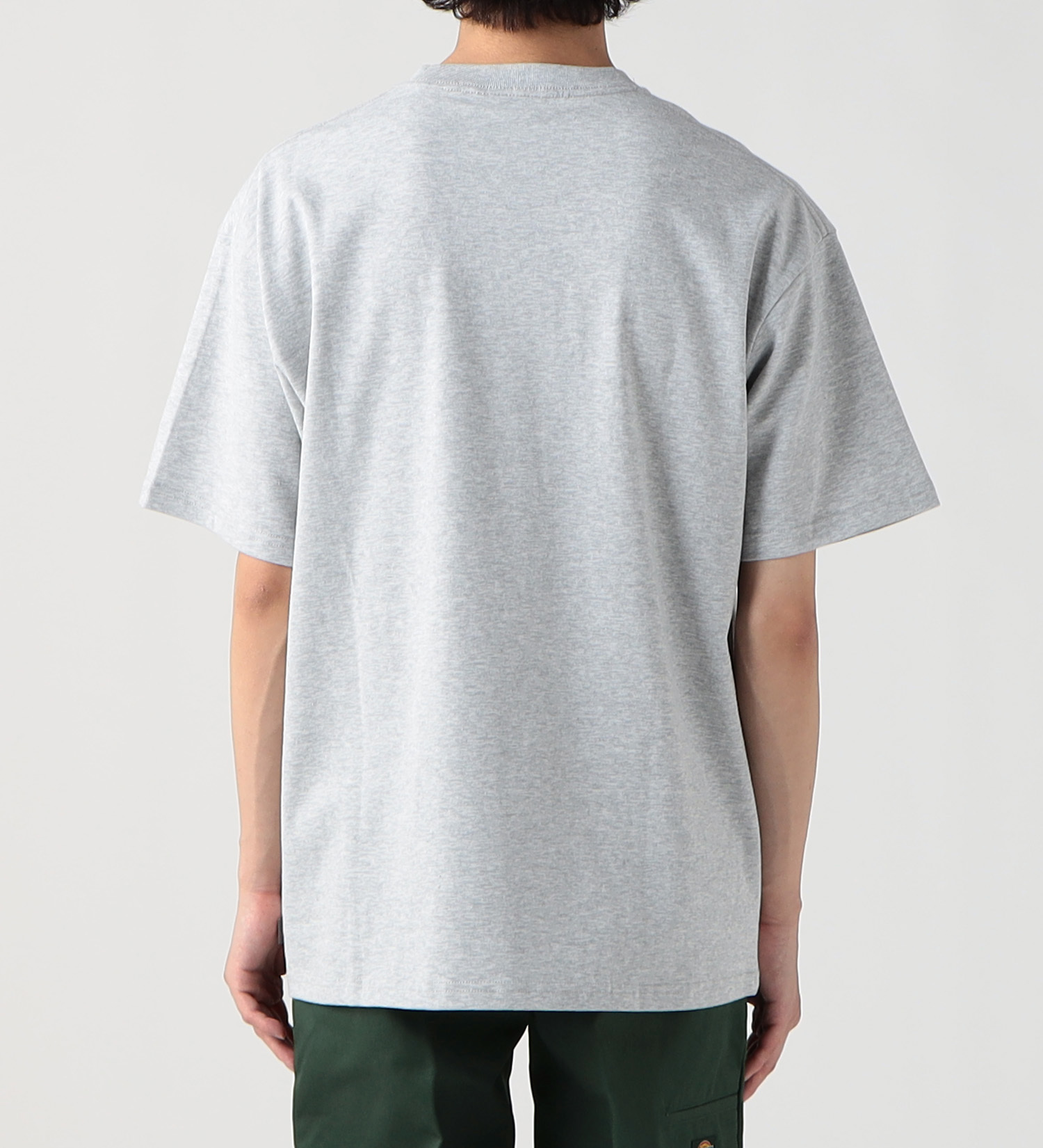 Dickies(ディッキーズ)のベーシック ロゴプリントTシャツ 半袖|トップス/Tシャツ/カットソー/メンズ|グレー