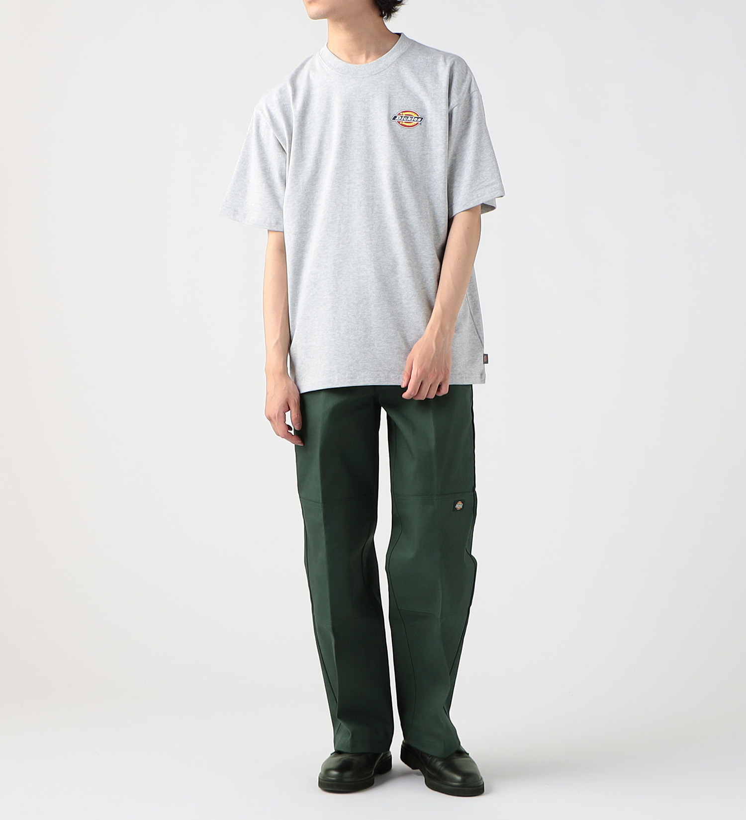 Dickies(ディッキーズ)のベーシック ロゴプリントTシャツ 半袖|トップス/Tシャツ/カットソー/メンズ|グレー