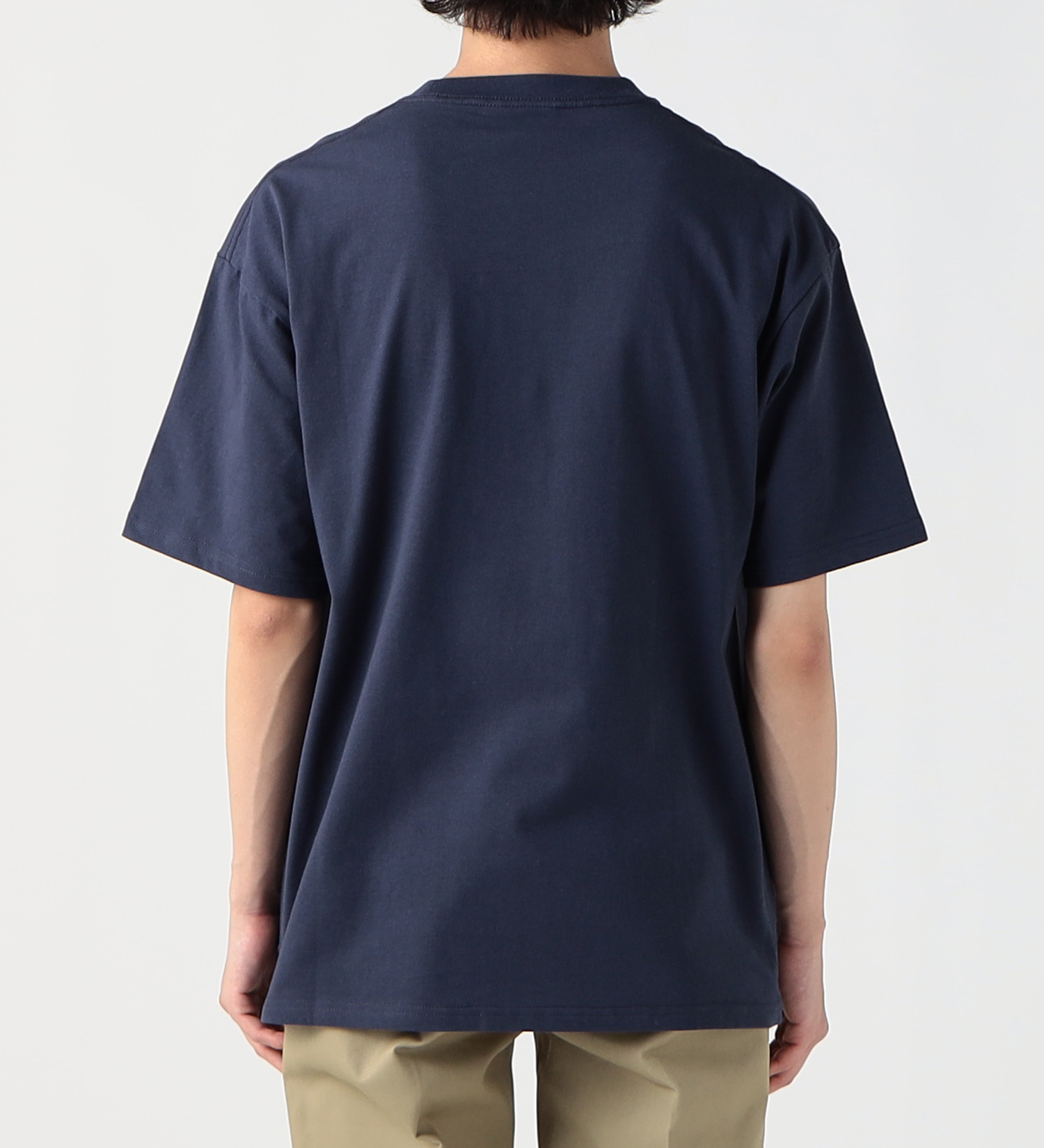 Dickies(ディッキーズ)のベーシック ロゴプリントTシャツ 半袖|トップス/Tシャツ/カットソー/メンズ|ネイビー