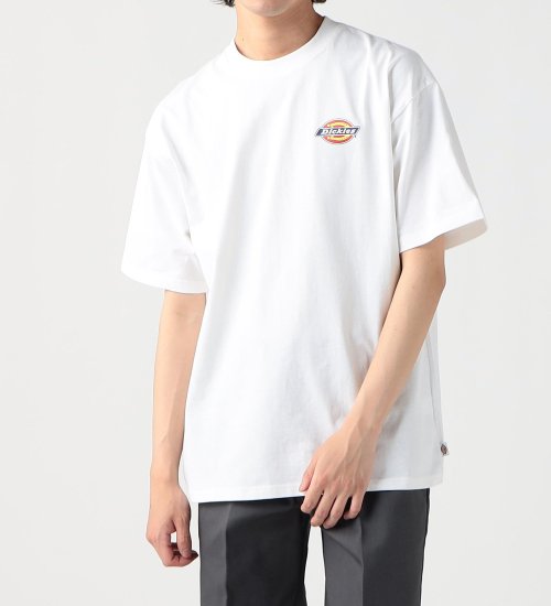 Dickies(ディッキーズ)のベーシック ロゴプリントTシャツ 半袖|トップス/Tシャツ/カットソー/メンズ|ホワイト
