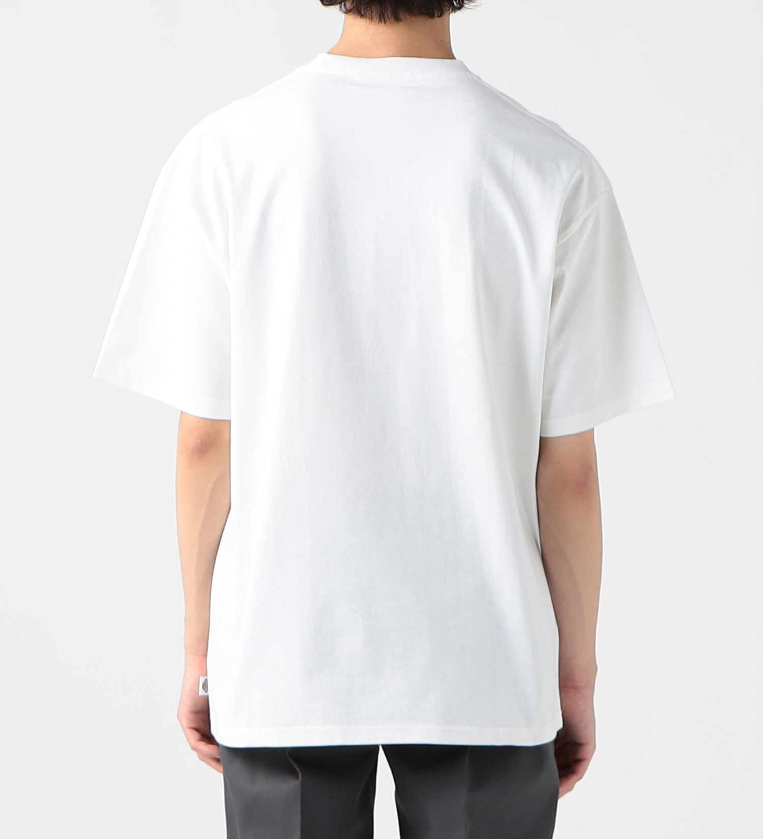 Dickies(ディッキーズ)のベーシック ロゴプリントTシャツ 半袖|トップス/Tシャツ/カットソー/メンズ|ホワイト
