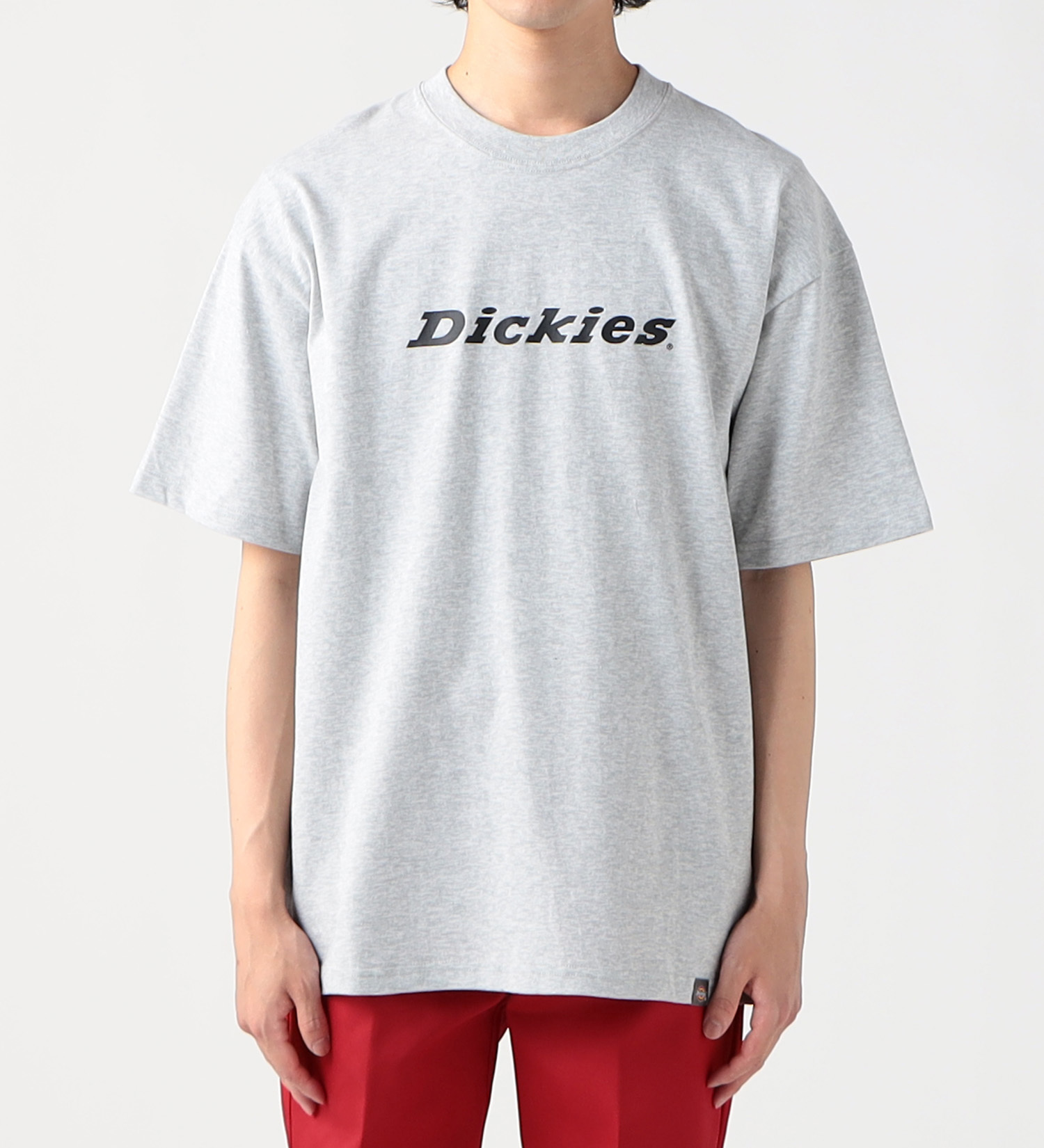 Dickies(ディッキーズ)のフロントロゴプリントTシャツ 半袖|トップス/Tシャツ/カットソー/メンズ|グレー