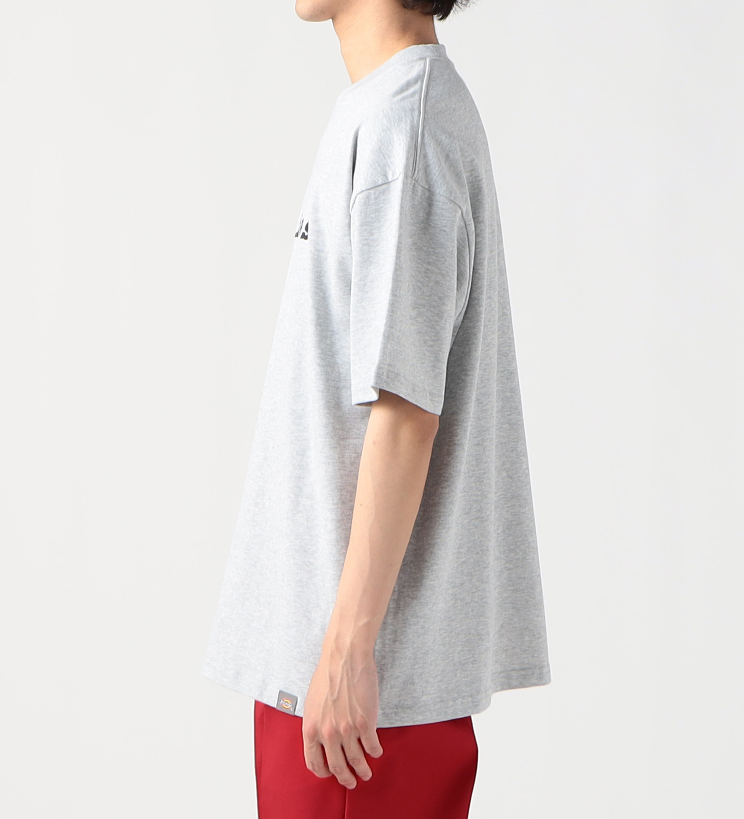 Dickies(ディッキーズ)のフロントロゴプリントTシャツ 半袖|トップス/Tシャツ/カットソー/メンズ|グレー