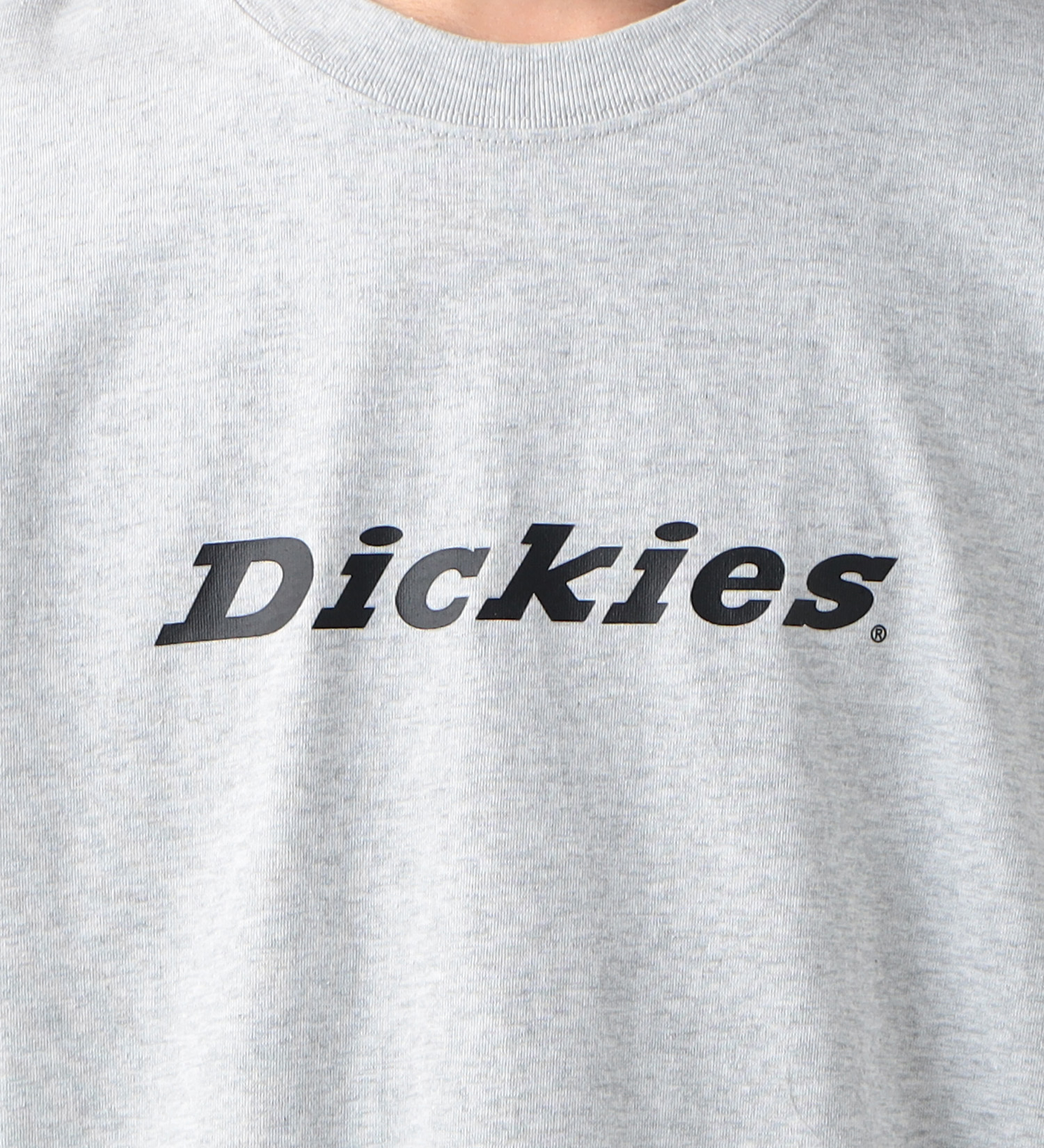 Dickies(ディッキーズ)のフロントロゴプリントTシャツ 半袖|トップス/Tシャツ/カットソー/メンズ|グレー