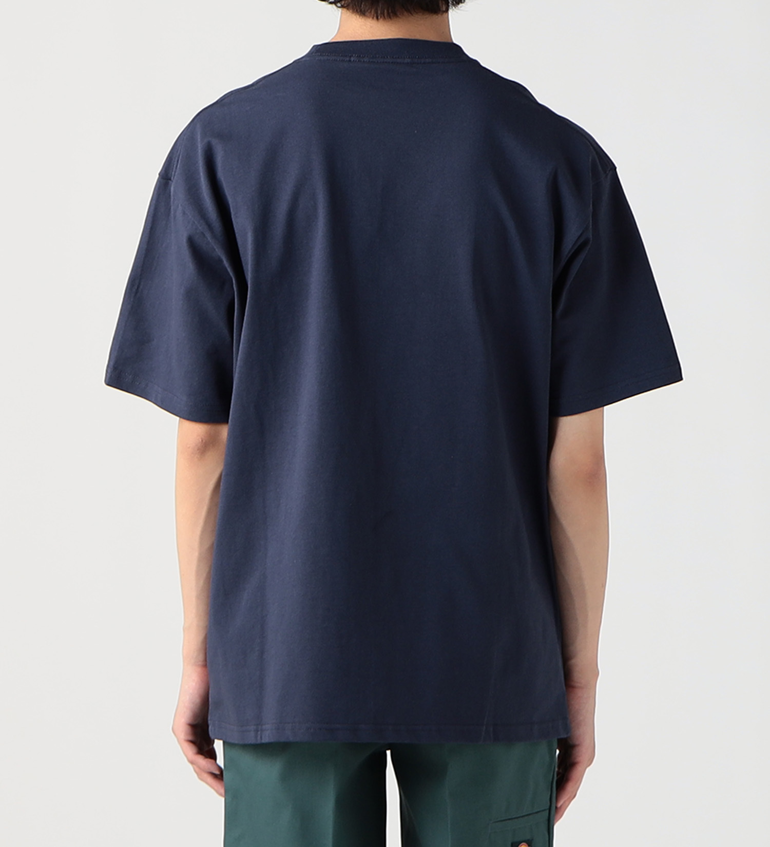 Dickies(ディッキーズ)のフロントロゴプリントTシャツ 半袖|トップス/Tシャツ/カットソー/メンズ|ネイビー