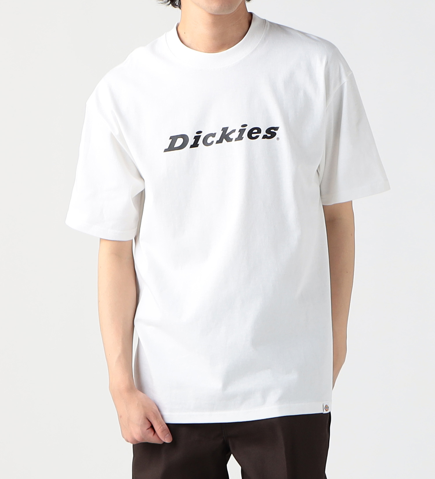 Dickies(ディッキーズ)のフロントロゴプリントTシャツ 半袖|トップス/Tシャツ/カットソー/メンズ|ホワイト