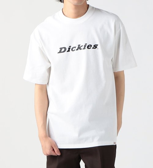 Dickies(ディッキーズ)のフロントロゴプリントTシャツ 半袖|トップス/Tシャツ/カットソー/メンズ|ホワイト