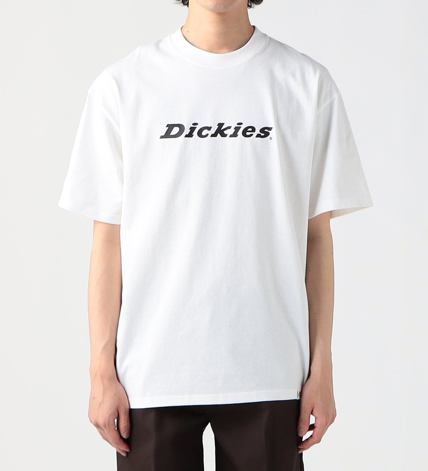 Dickies(ディッキーズ)のフロントロゴプリントTシャツ 半袖|トップス/Tシャツ/カットソー/メンズ|ホワイト
