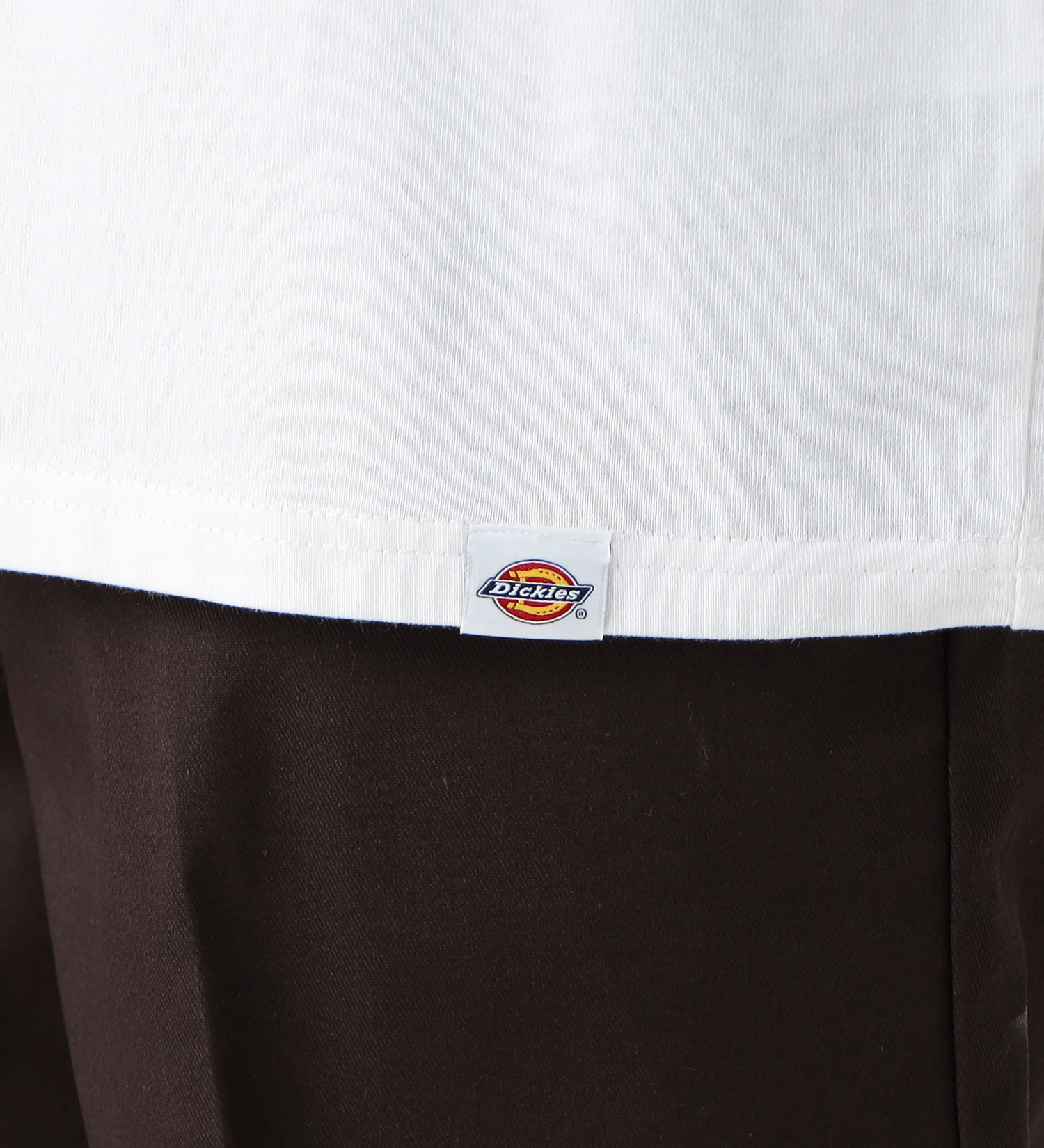 Dickies(ディッキーズ)のフロントロゴプリントTシャツ 半袖|トップス/Tシャツ/カットソー/メンズ|ホワイト