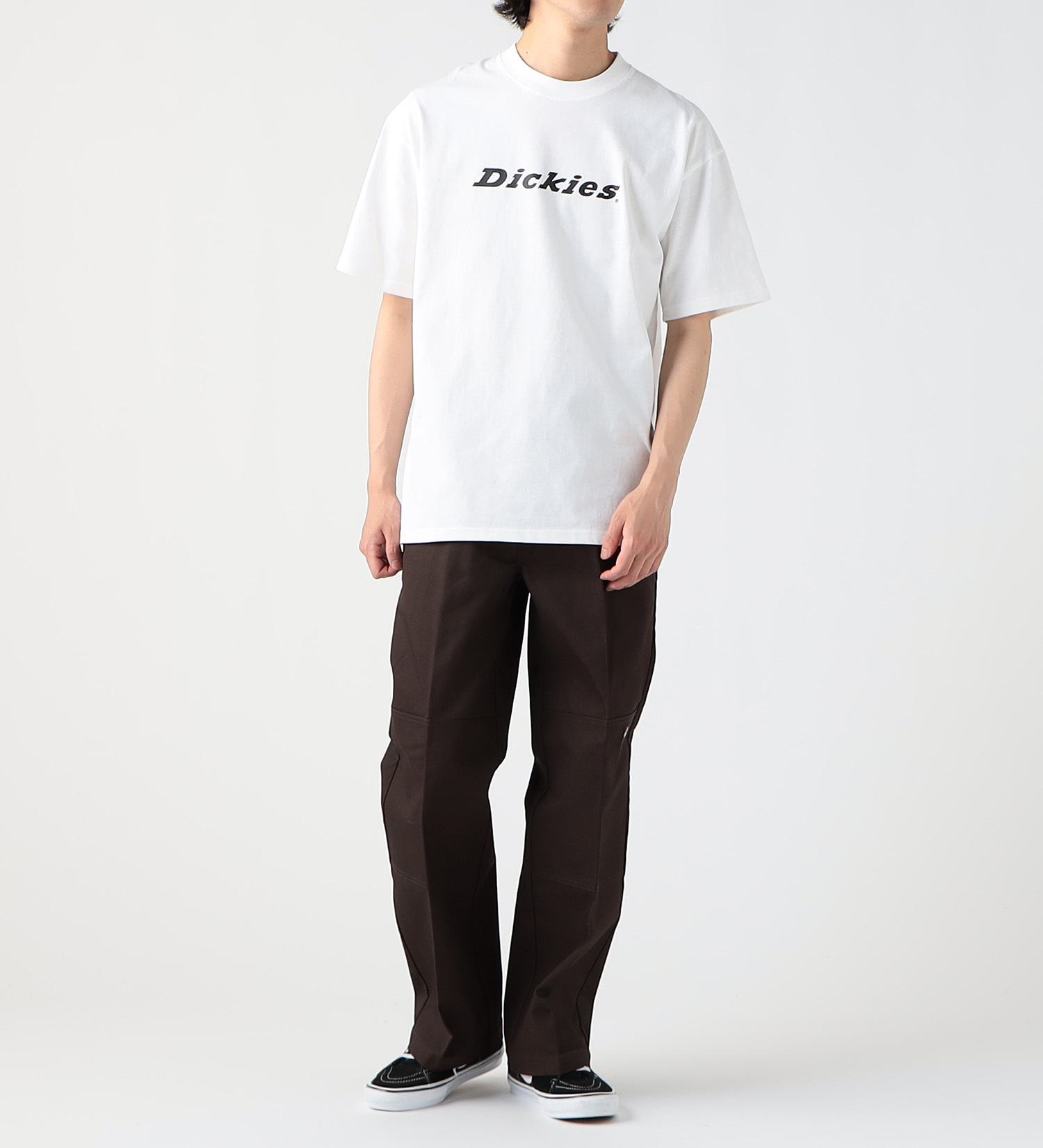 Dickies(ディッキーズ)のフロントロゴプリントTシャツ 半袖|トップス/Tシャツ/カットソー/メンズ|ホワイト
