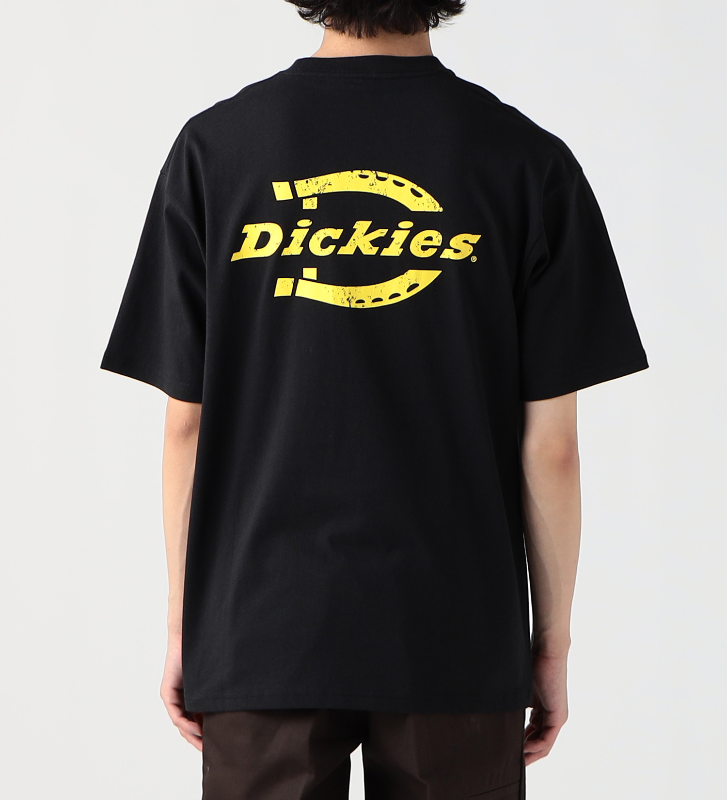 Dickies(ディッキーズ)のバックプリント クルーネック 半袖Tシャツ|トップス/Tシャツ/カットソー/メンズ|ブラック