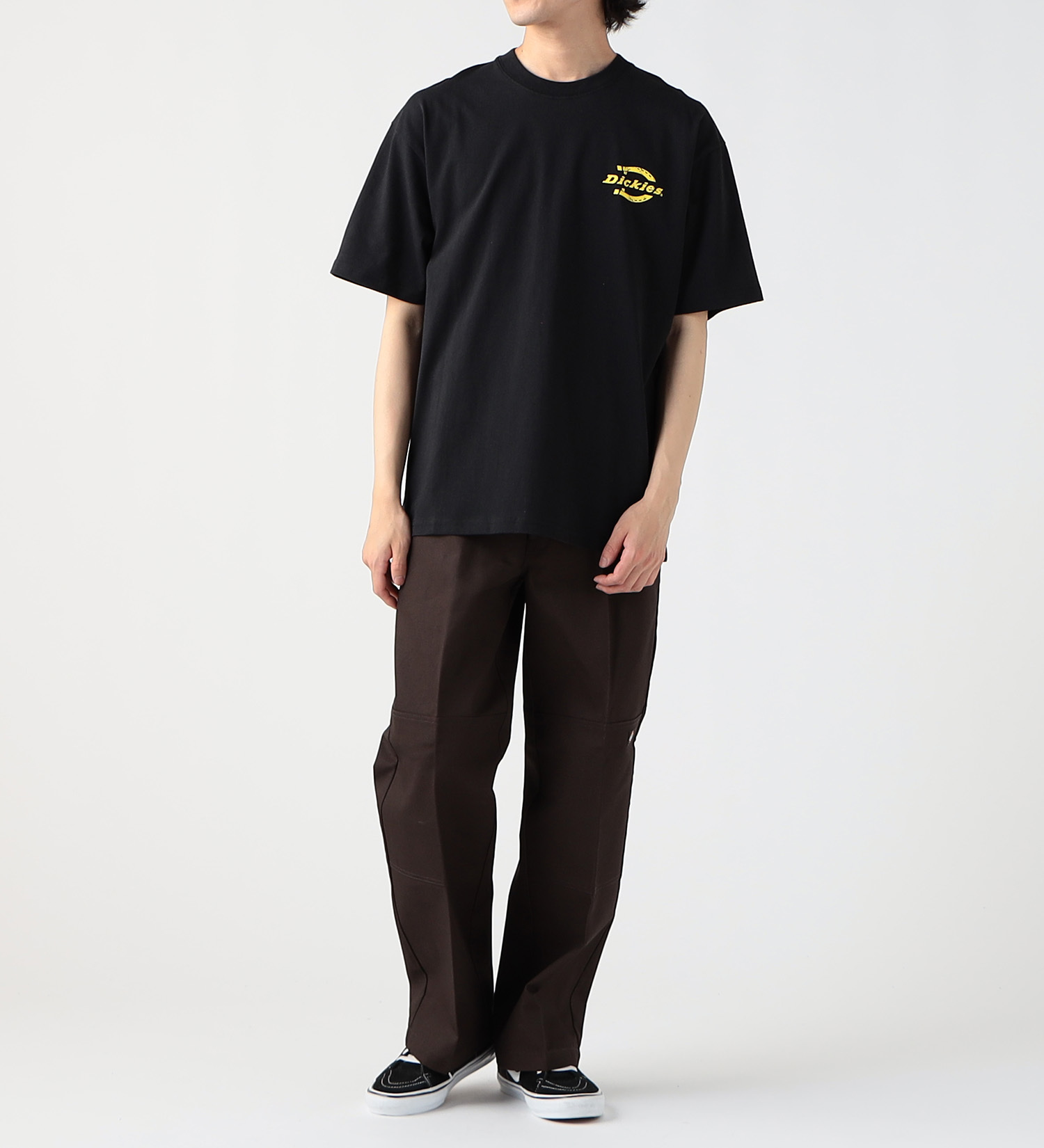 Dickies(ディッキーズ)のバックプリント クルーネック 半袖Tシャツ|トップス/Tシャツ/カットソー/メンズ|ブラック