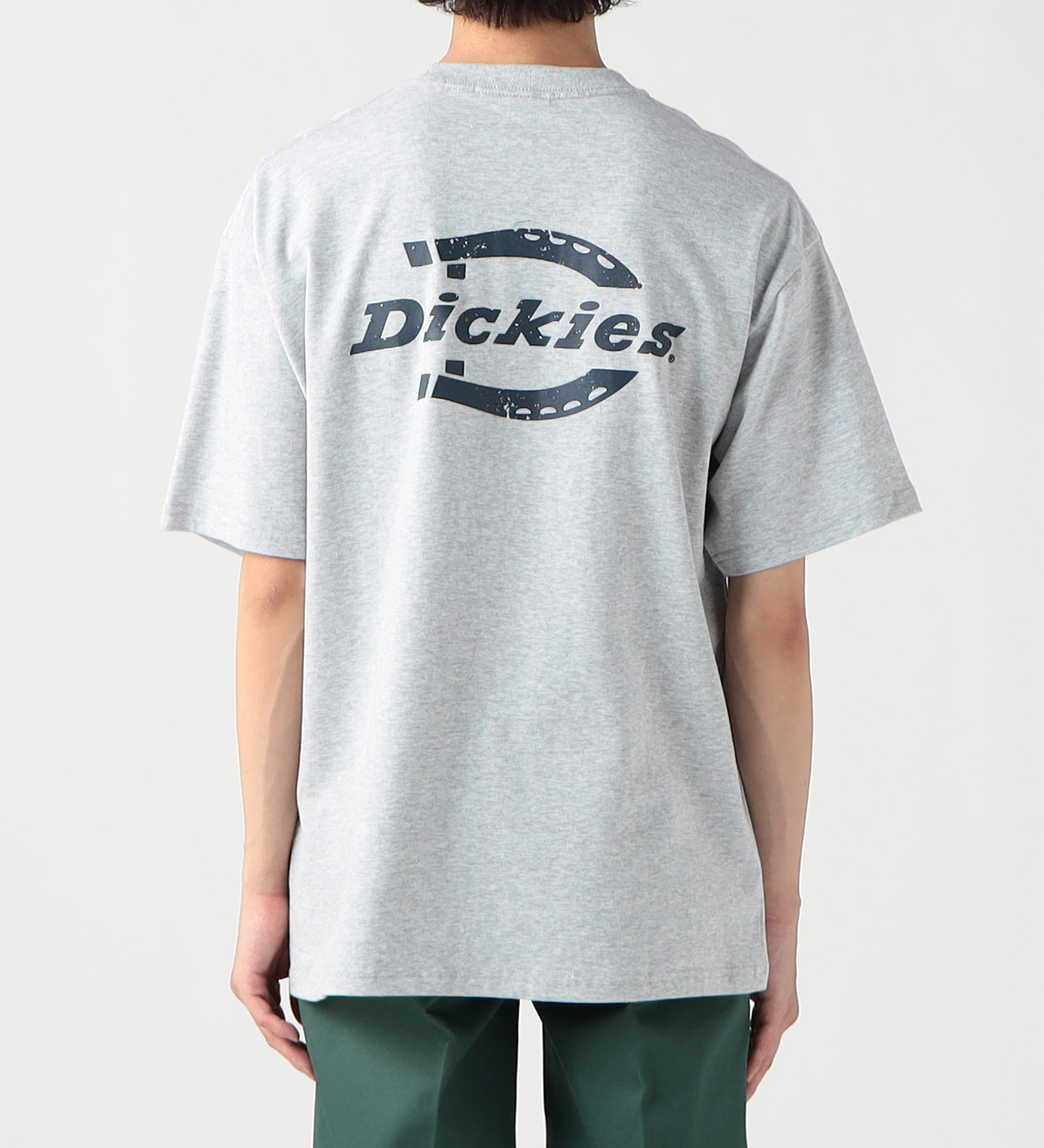 Dickies(ディッキーズ)のバックプリント クルーネック 半袖Tシャツ|トップス/Tシャツ/カットソー/メンズ|グレー