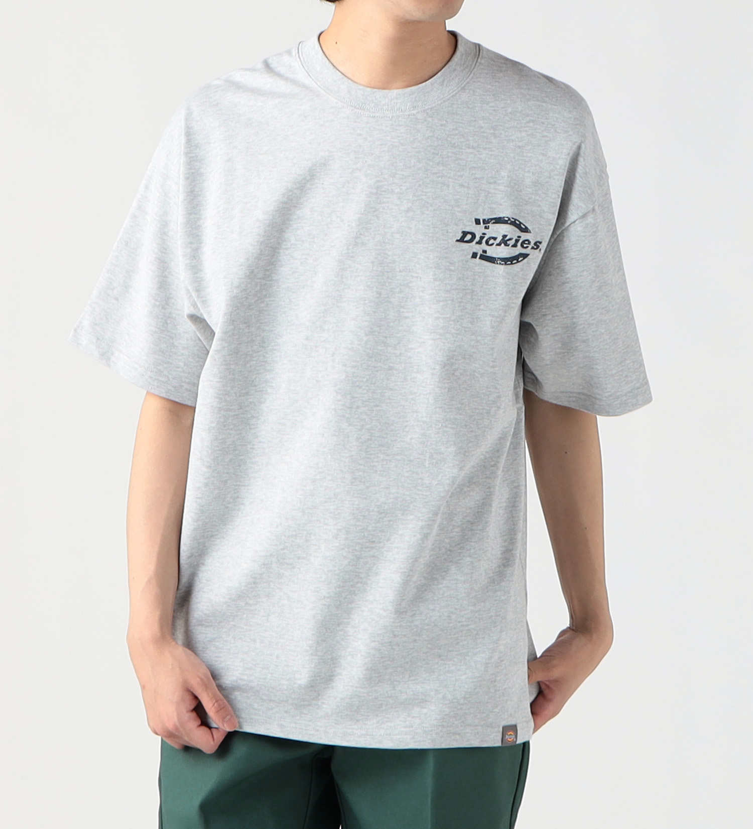 Dickies(ディッキーズ)のバックプリント クルーネック 半袖Tシャツ|トップス/Tシャツ/カットソー/メンズ|グレー