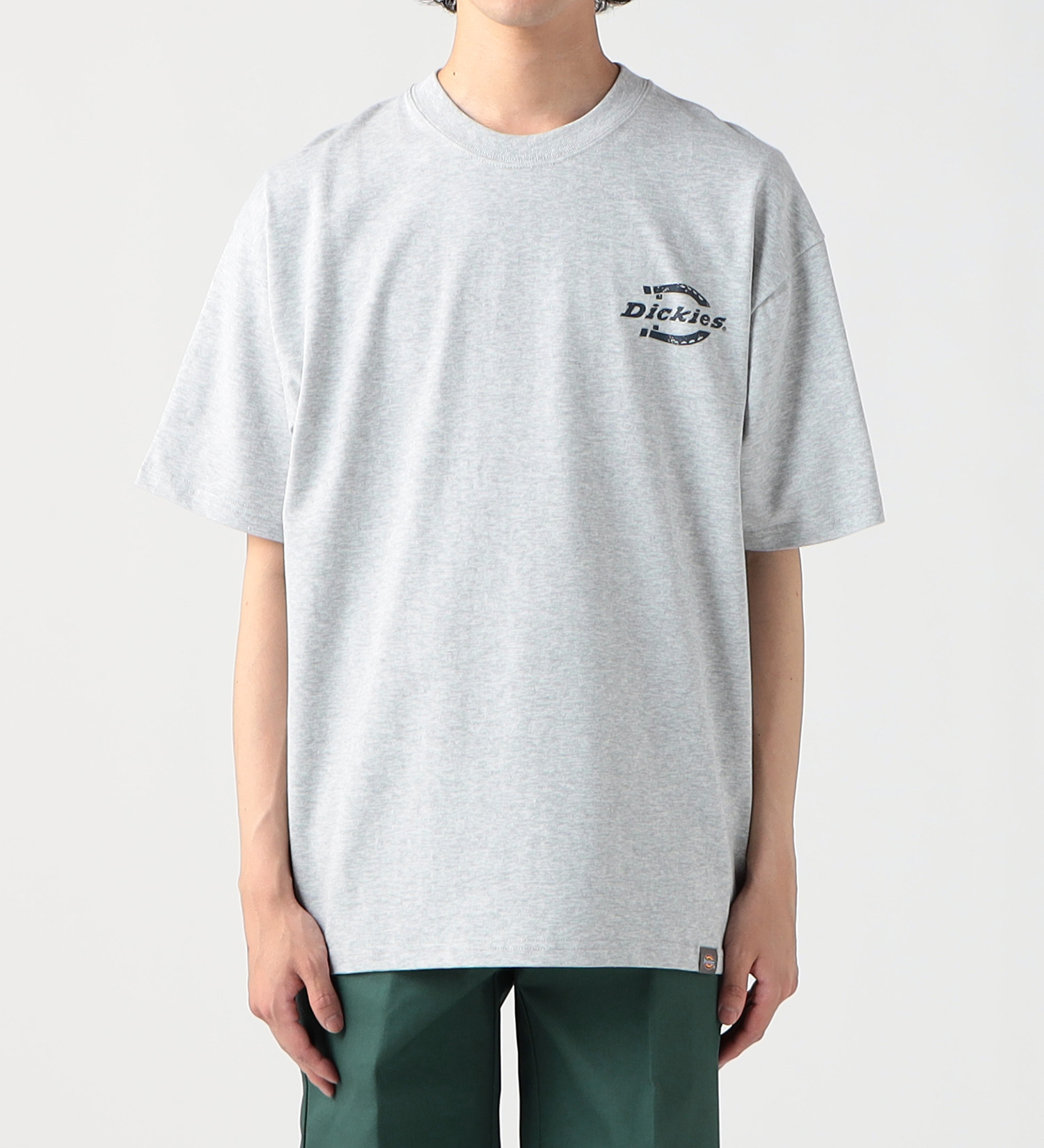 Dickies(ディッキーズ)のバックプリント クルーネック 半袖Tシャツ|トップス/Tシャツ/カットソー/メンズ|グレー