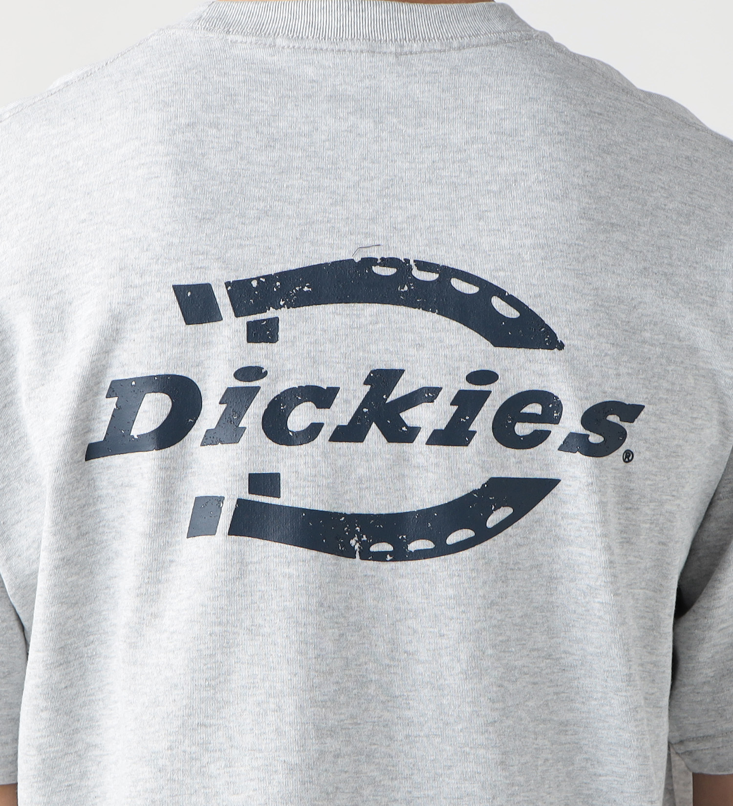 Dickies(ディッキーズ)のバックプリント クルーネック 半袖Tシャツ|トップス/Tシャツ/カットソー/メンズ|グレー