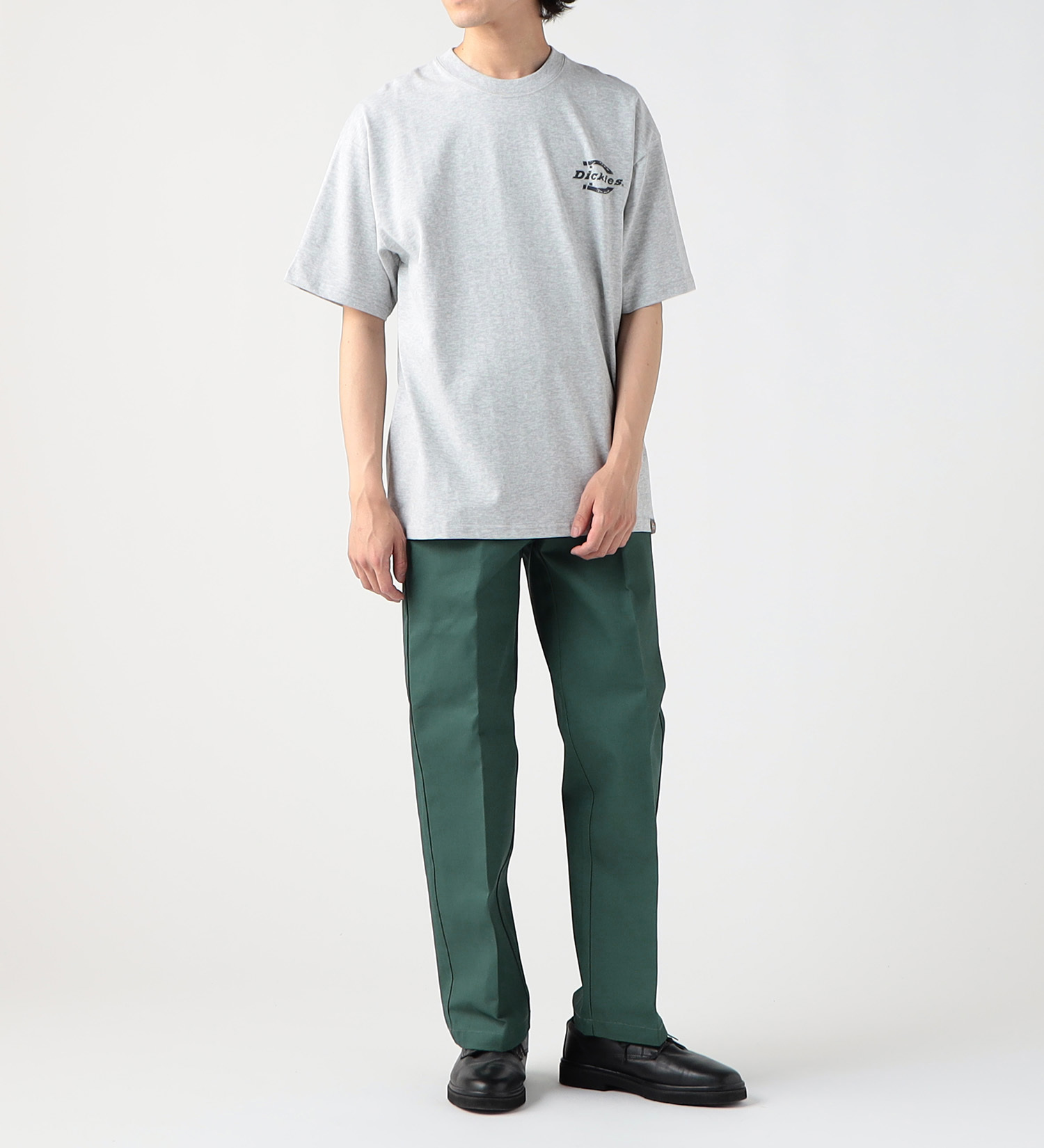 Dickies(ディッキーズ)のバックプリント クルーネック 半袖Tシャツ|トップス/Tシャツ/カットソー/メンズ|グレー