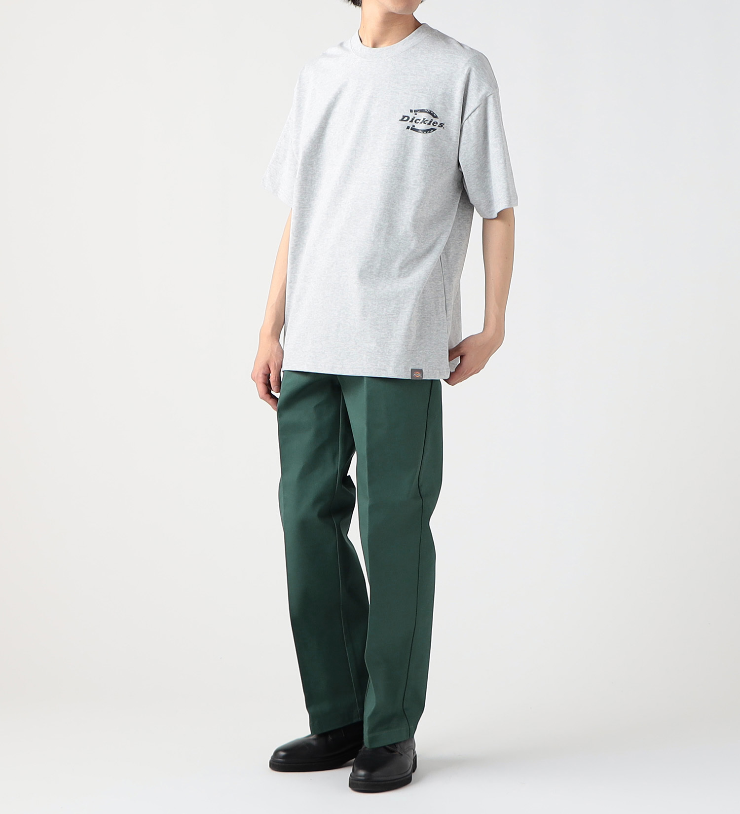 Dickies(ディッキーズ)のバックプリント クルーネック 半袖Tシャツ|トップス/Tシャツ/カットソー/メンズ|グレー