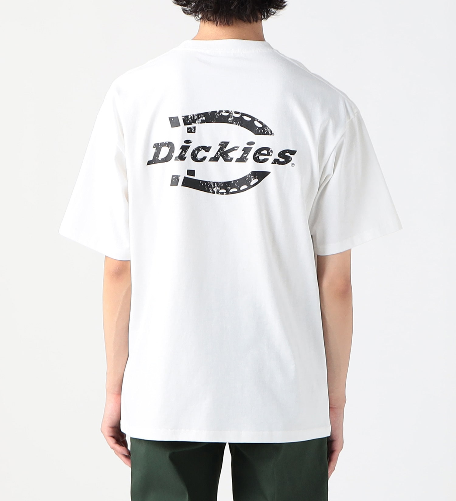 Dickies(ディッキーズ)のバックプリント クルーネック 半袖Tシャツ|トップス/Tシャツ/カットソー/メンズ|ホワイト