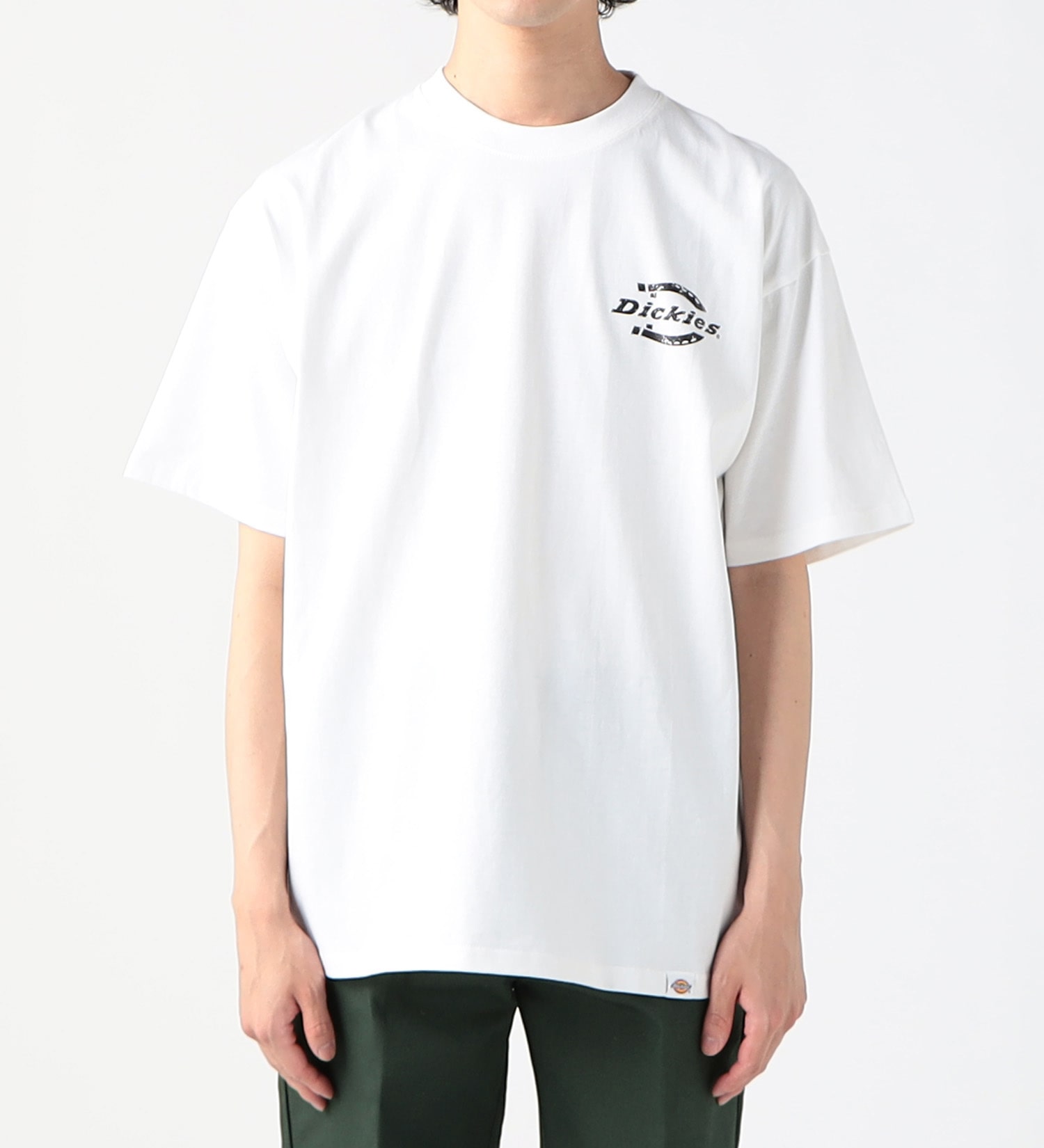 Dickies(ディッキーズ)のバックプリント クルーネック 半袖Tシャツ|トップス/Tシャツ/カットソー/メンズ|ホワイト