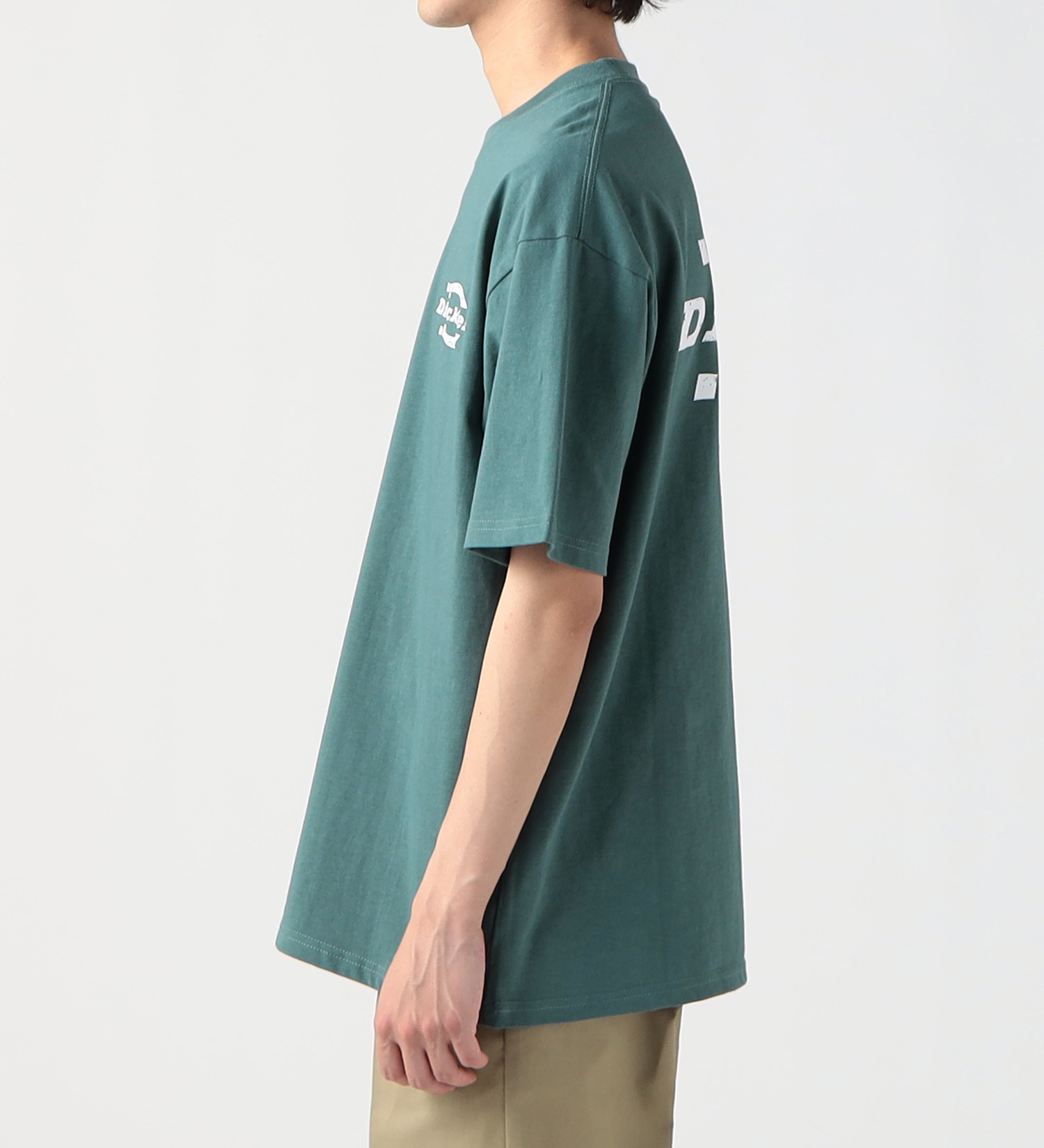 Dickies(ディッキーズ)のバックプリント クルーネック 半袖Tシャツ|トップス/Tシャツ/カットソー/メンズ|グリーン